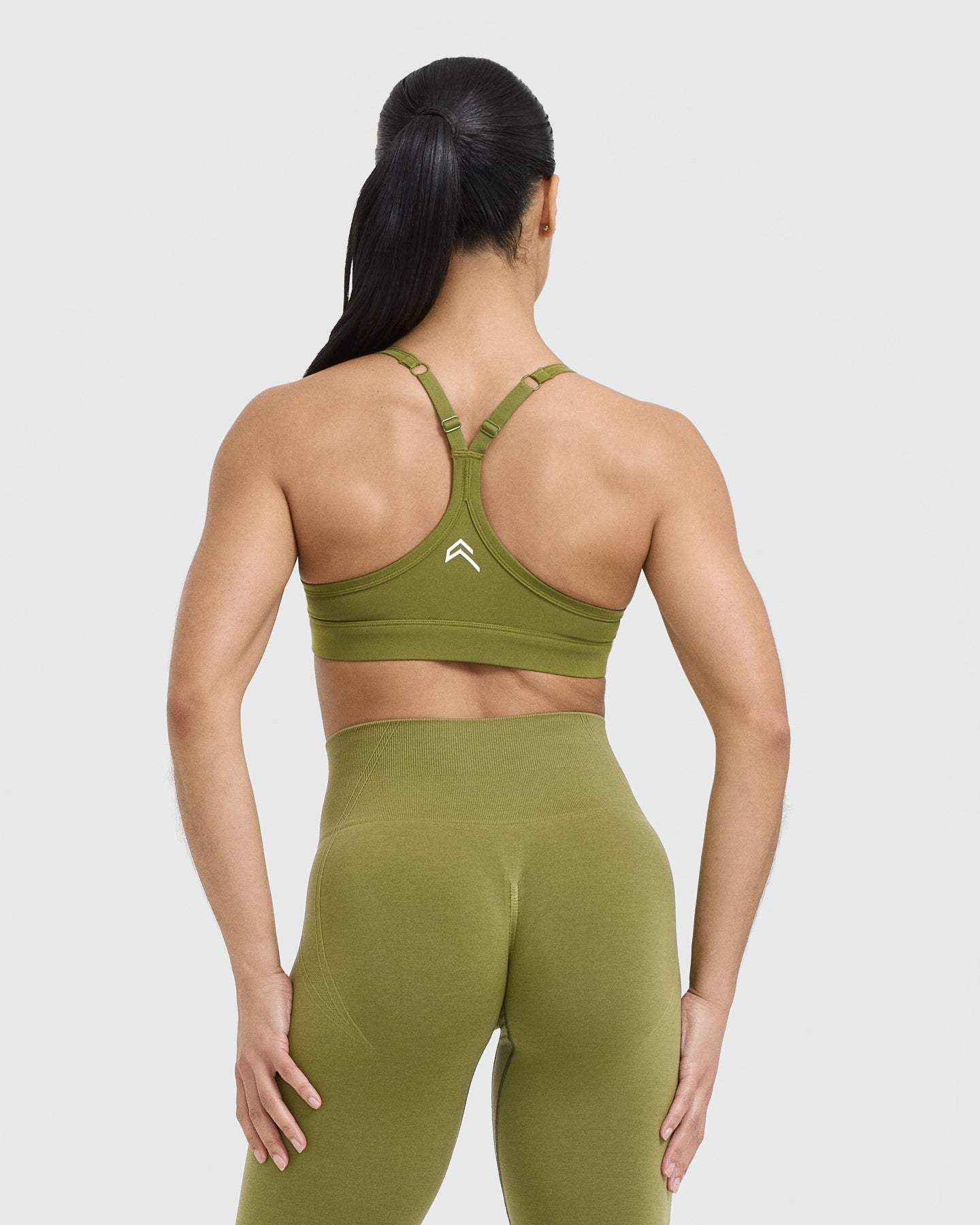High-Waisted Yoga Pants for Women - Comfortable Workout Leggings for Running, Gym & Lounge | Olive Green | Perfect for Fitness, Yoga & Casual Wear