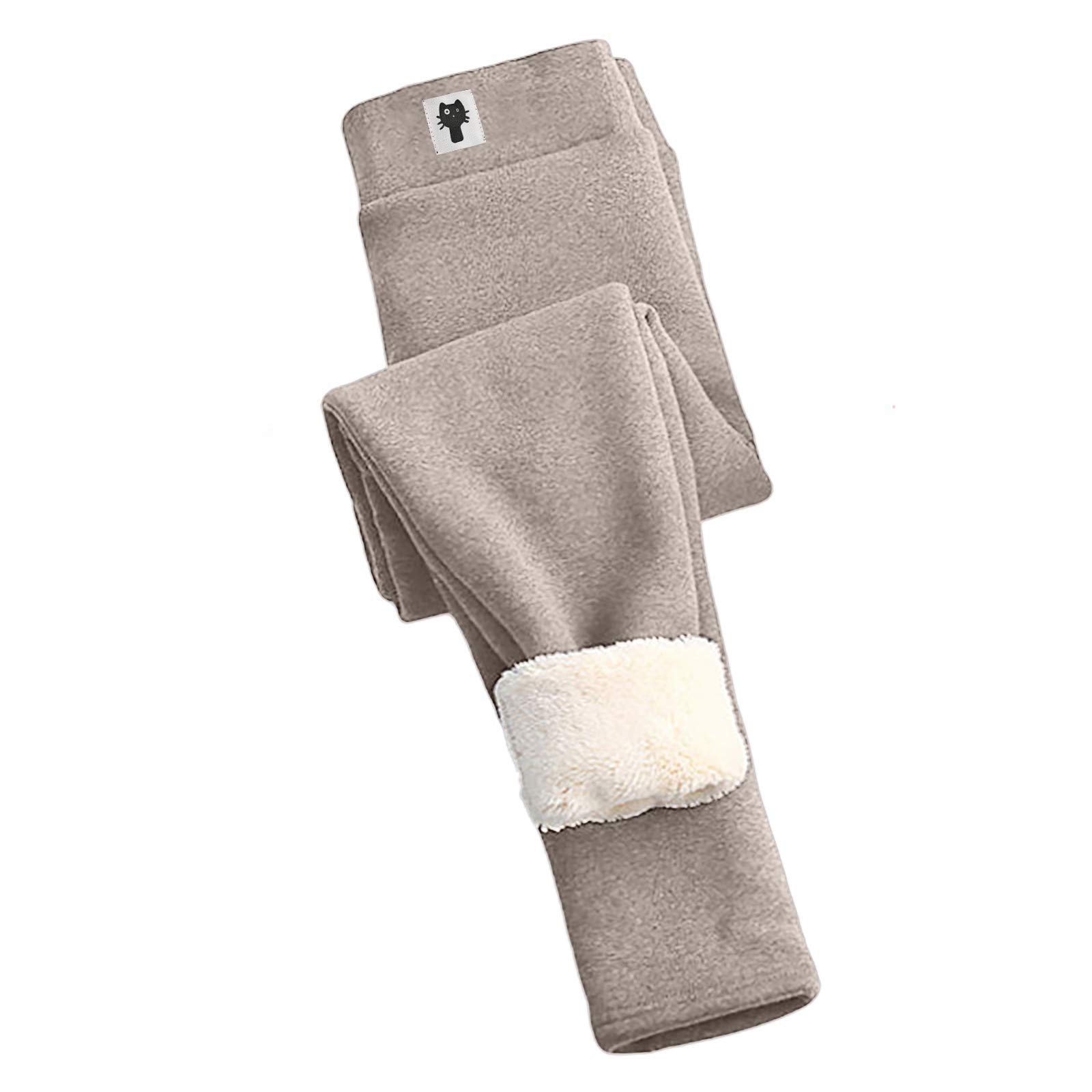 Women's Fleece Lined Thermal Leggings - High Waist Tummy Control Yoga Pants for Winter, Workout & Running | Slimming Thermal Tights for Cold Weather & Outdoor Activities
