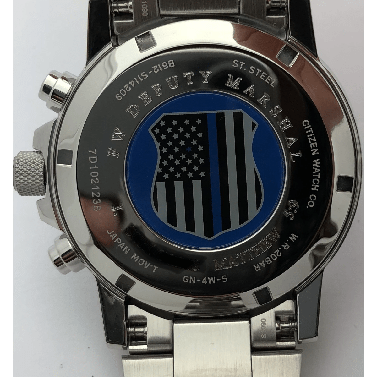 Thin Blue Line Flag T-Shirt for Men - Support Law Enforcement Officers - Perfect for Police Appreciation & Back the Blue Events