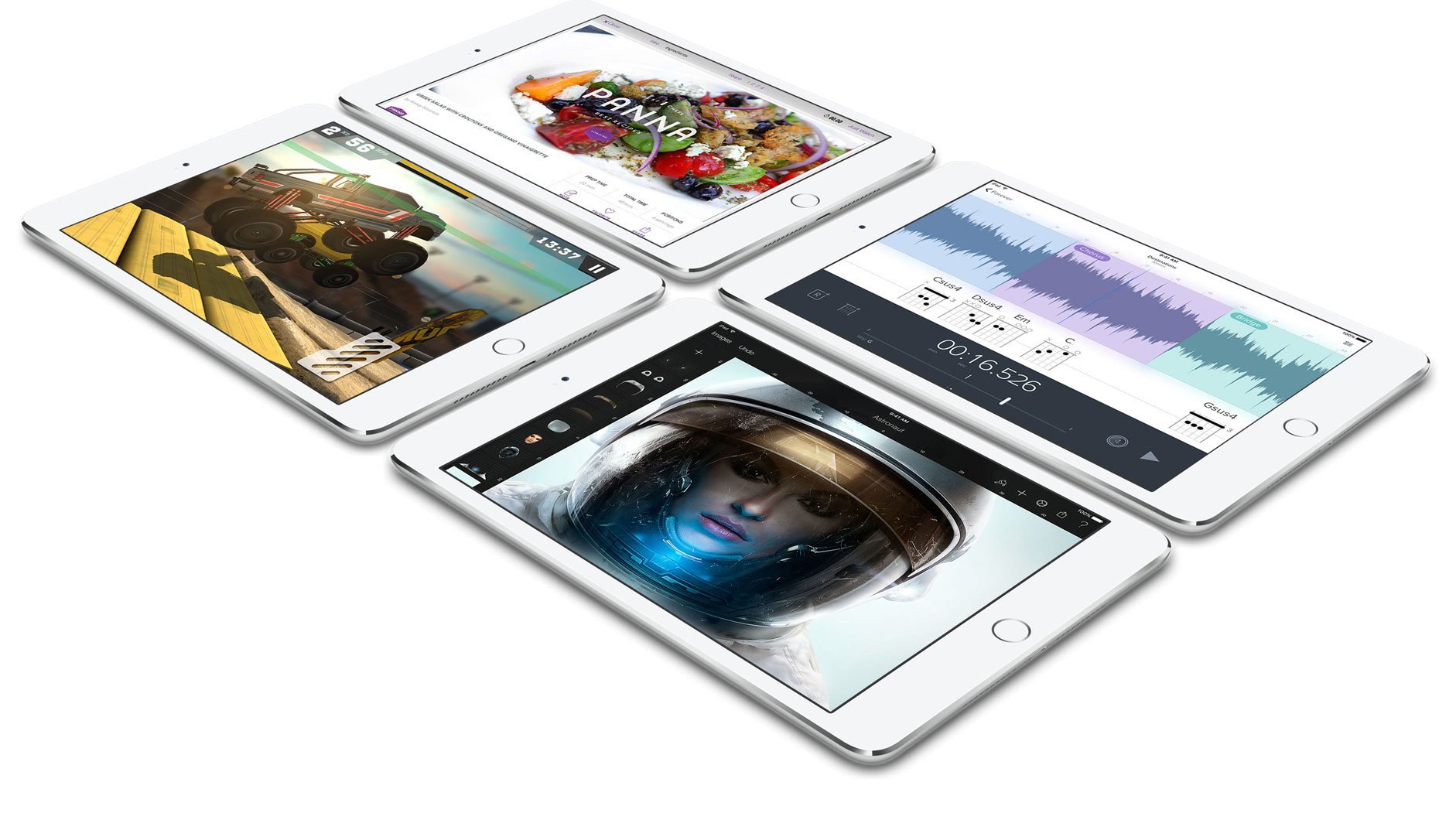 Apple iPad Mini 4 64GB Wi-Fi + Cellular Unlocked Gold (Renewed) - Portable Tablet for Work, Travel & Entertainment