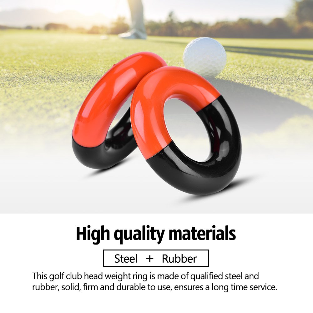 Tbest 3-Piece Weighted Swing Ring Set - Warm Up & Training Donut Weights for Baseball, Softball, Golf & Tennis - Improve Swing Speed & Strength for Athletes & Coaches