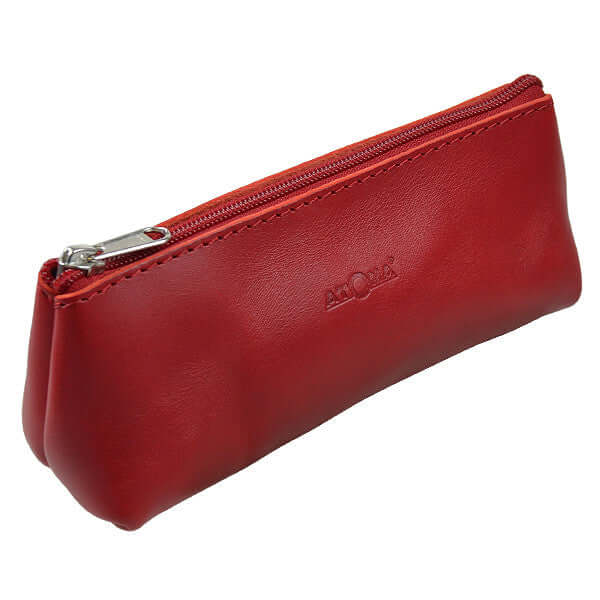 Premium Atoma Pur Leather Pencil Case - Durable & Stylish Organizer for School, Office & Travel - Perfect for Students, Professionals & Artists