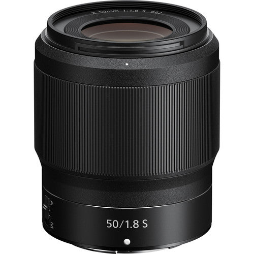 Nikon NIKKOR Z 50mm f/1.8 S Prime Lens for Z-Mount Mirrorless Cameras - Professional Portrait & Low Light Photography - Perfect for Travel, Street & Wedding Photography