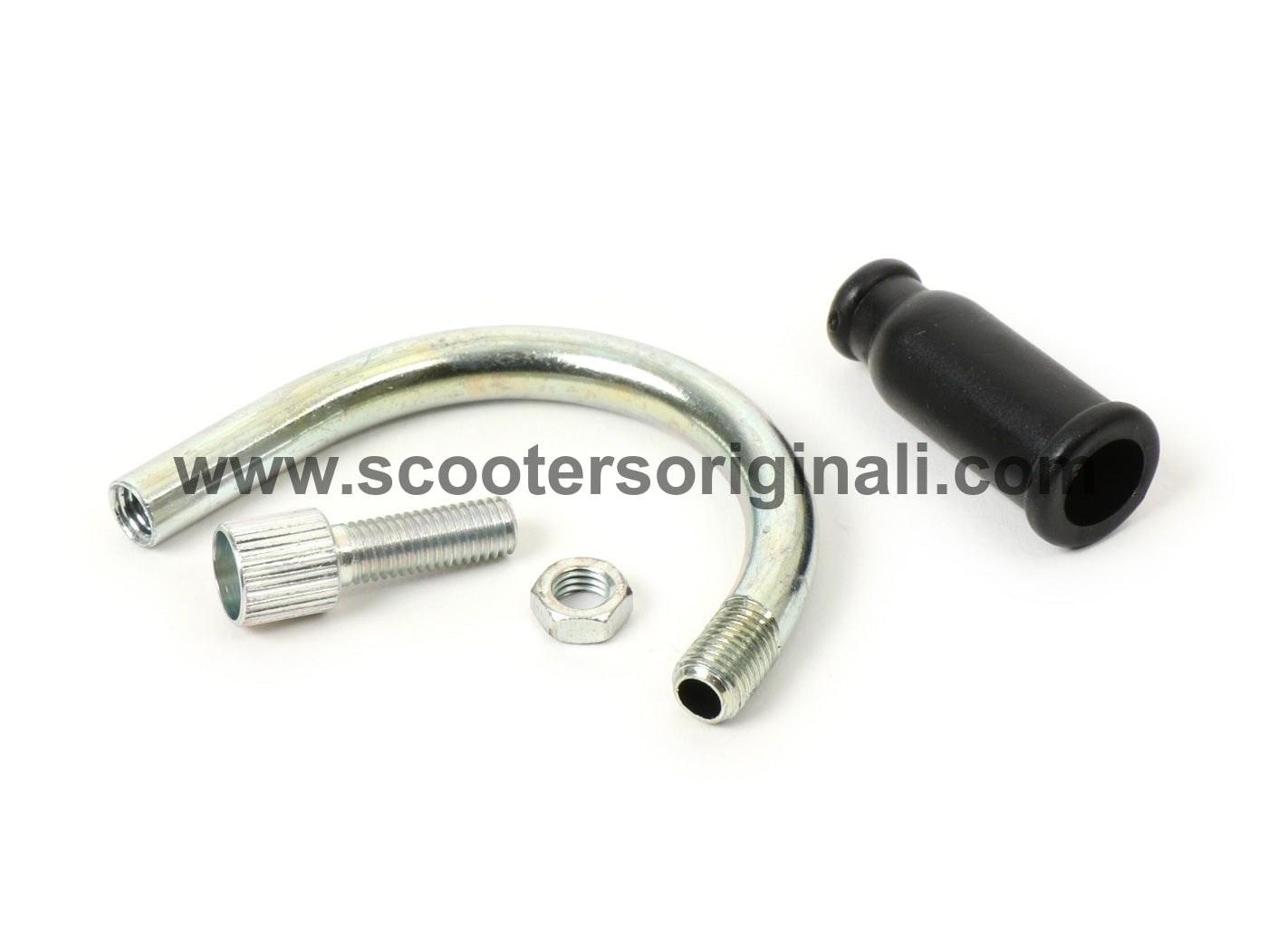 Lambretta Vespa 180° Throttle Cable Kit for PHBH PHBL MALOSSI Carburetors - Perfect for Scooter Performance Upgrades & Engine Maintenance
