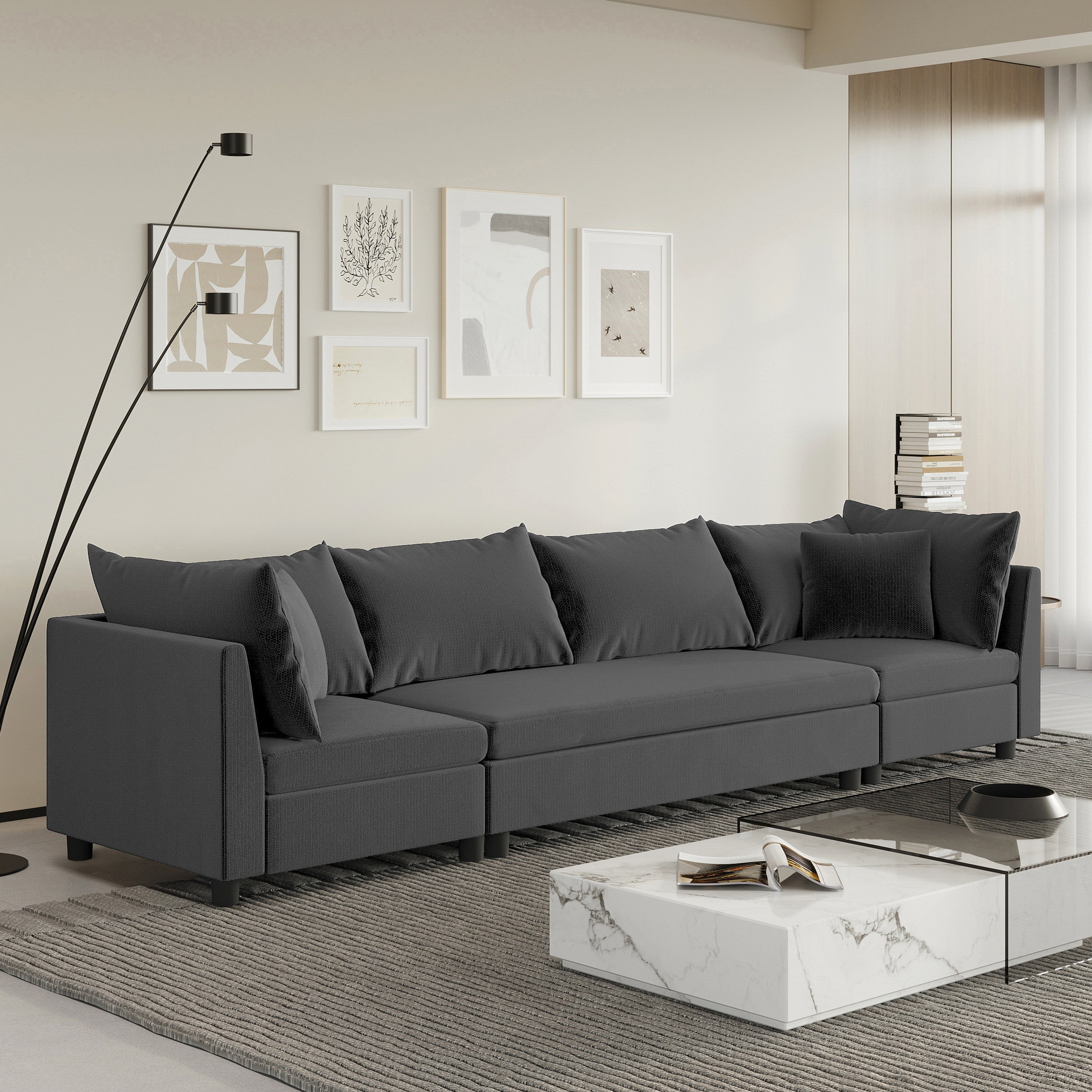 Modern Modular Sectional Sofa 116