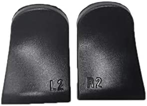 2Pcs Anti-Slip L2 R2 Trigger Extender Buttons Kit for PS5 Controller - Analog Stick Thumb Grip Replacement for Enhanced Gaming Performance (Perfect for FPS, Racing & Action Games)