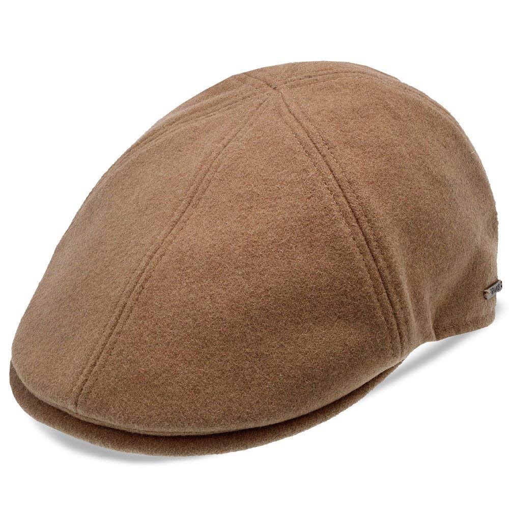 Luxury Wool Duckbill Cap – Classic 6-Panel Design with Cotton Liner for Outdoor Fashion