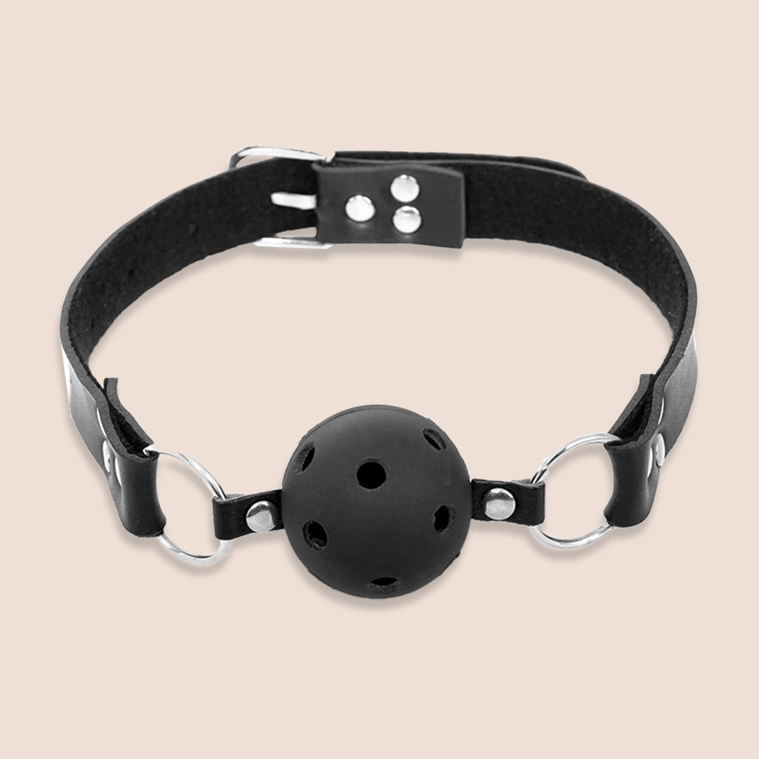 Fetish Fantasy Series Adjustable Breathable Ball Gag - Perfect for BDSM, Role Play & Sensory Play Scenes