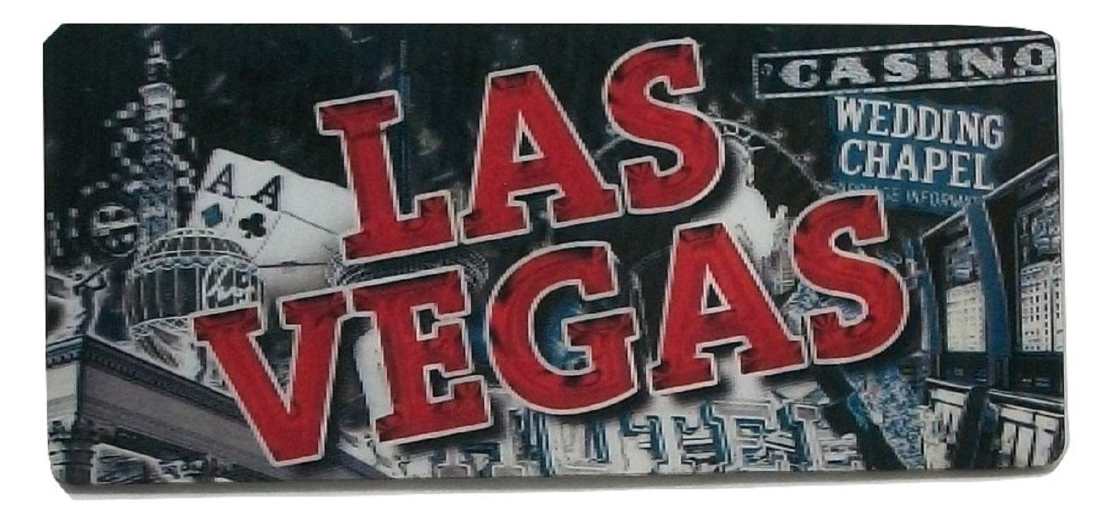 Las Vegas Nevada Panoramic 3D Fridge Magnet - Souvenir Travel Gift for Collectors (Perfect for Refrigerators, Offices & Travel Memories)