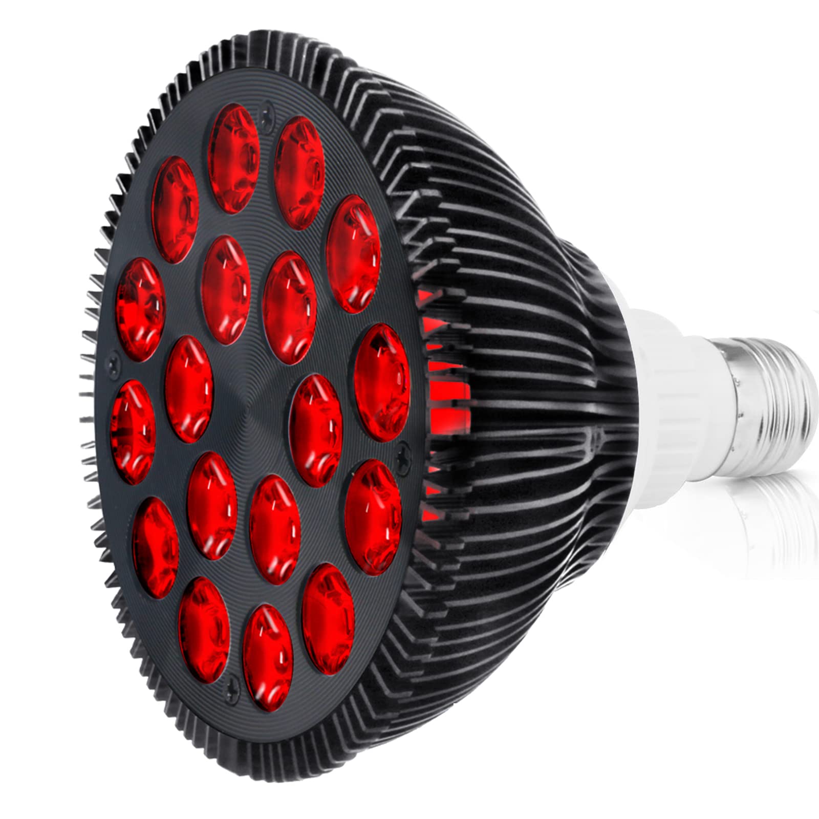 UNIMEIX Red Light Therapy Lamp - 18 LED Infrared Light Therapy Device with 660nm Red & 850nm Near Infrared for Pain Relief, Skin Rejuvenation, Muscle Recovery - Home & Spa Use
