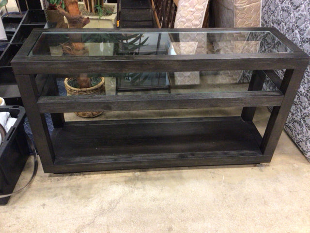 Modern Dark Tone Sofa Table by City Furniture - Stylish End Table for Living Room, Bedroom & Lounge Areas