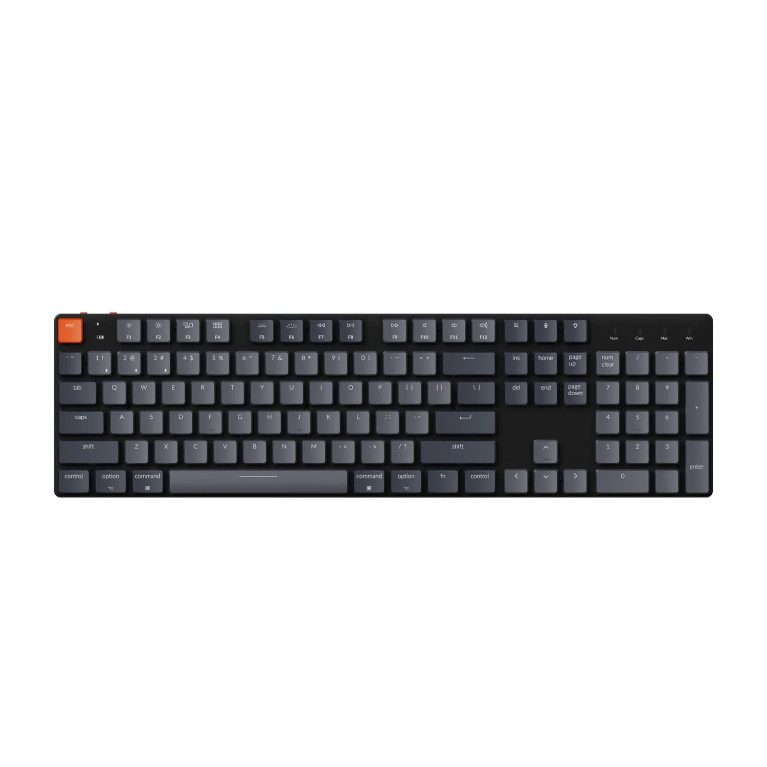 Keychron K5 SE Wireless Mechanical Keyboard - Ultra-Slim 104 Keys, Bluetooth/Wired for Mac/Windows Gaming & Office Use