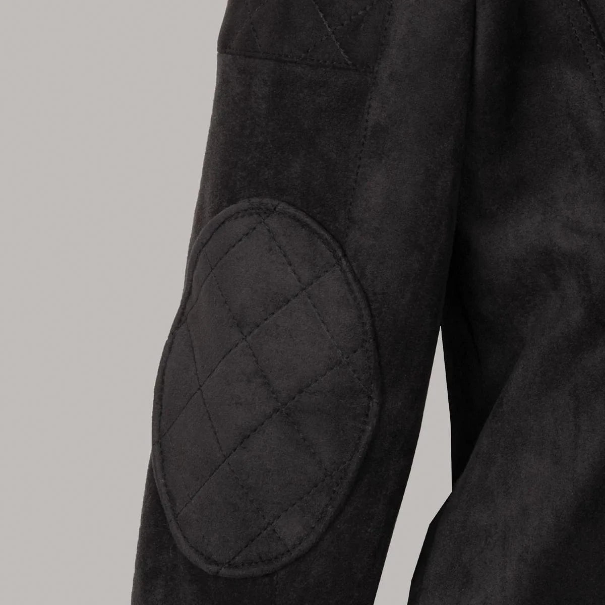 Vegan Suede Jacket for Women - Black | Eco-Friendly Faux Leather Jacket | Perfect for Casual Outings, Parties & Fall Fashion