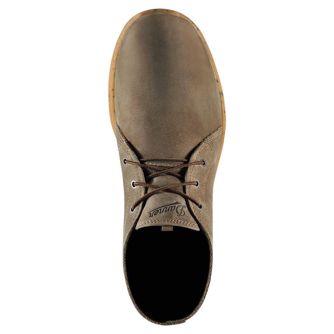 Men's Forest Chukka Boots - Waterproof Leather Hiking Shoes for Outdoor Adventures | Bracken Color