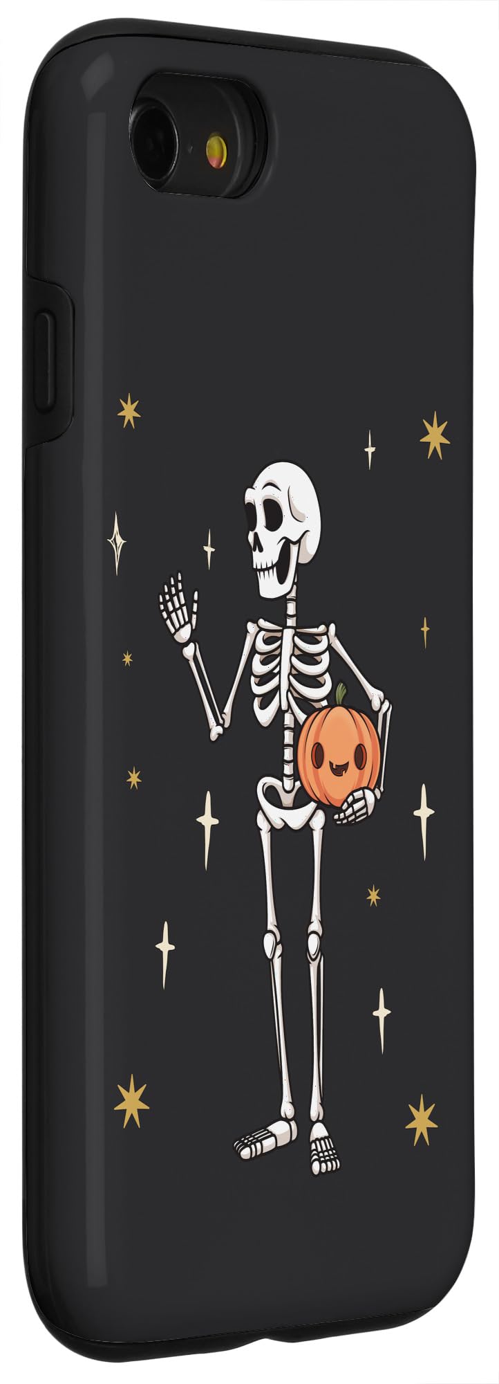 Funny Halloween Skeleton iPhone SE/7/8 Case for Pumpkin Festival