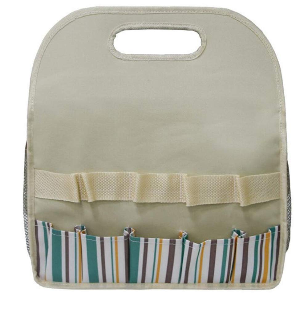 **Heavy Duty Gardening Tote Bag with PE Board & 13 Pockets - Waterproof Garden Tool Organizer for Lawn, Yard & Home Storage - Perfect for Gardening, Landscaping & Outdoor Activities**