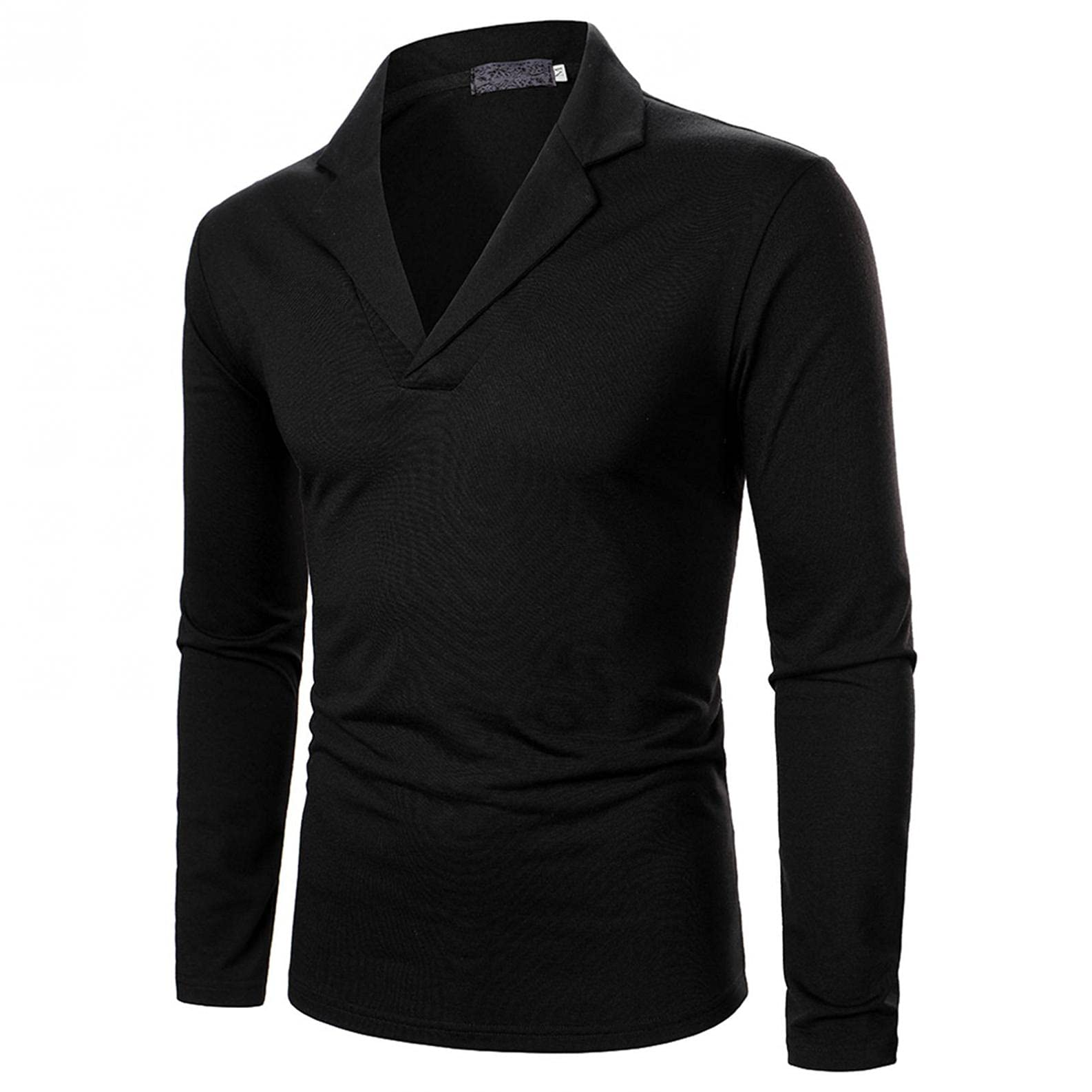 Men's Slim Fit Oxford Dress Shirt - Classic Notch Lapel Long Sleeve Poplin Work Shirt & V-Neck Sweatshirt Set | Business Casual Office Wear, Formal Events & Everyday Outfits