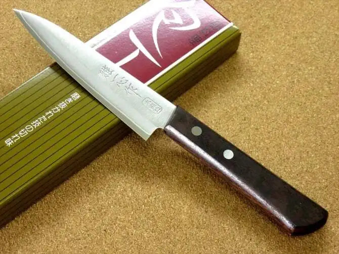 Miyabi Issin Utility Knife by Kanetsugu - Premium Japanese Kitchen Knife for Slicing, Chopping & Dicing - Perfect for Home Chefs & Professional Cooking