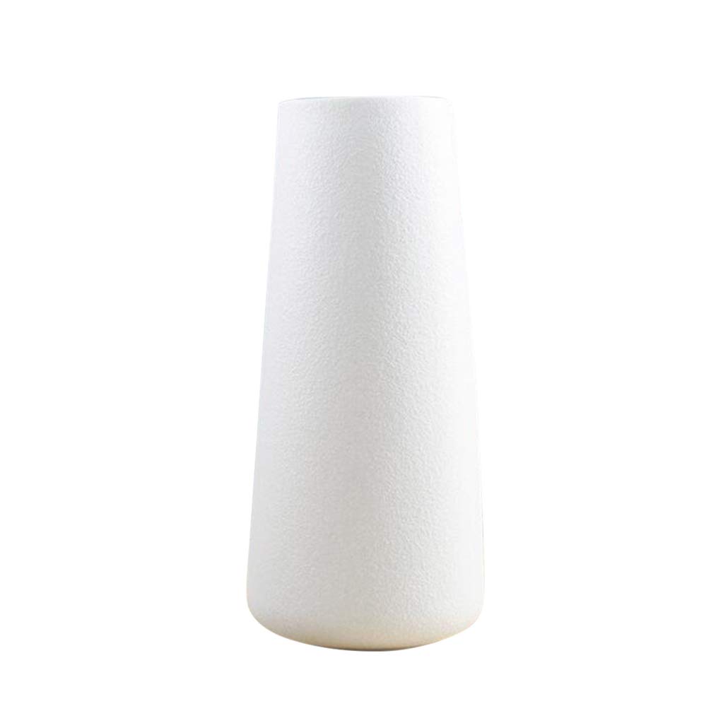 BESPORTBLE Minimalist Ceramic Vase - Nordic Style Small Flower Pot for Bouquets, Modern Home Decor, Desktop Ornament | Perfect for Living Room, Bedroom, Office & Wedding Centerpiece Gift