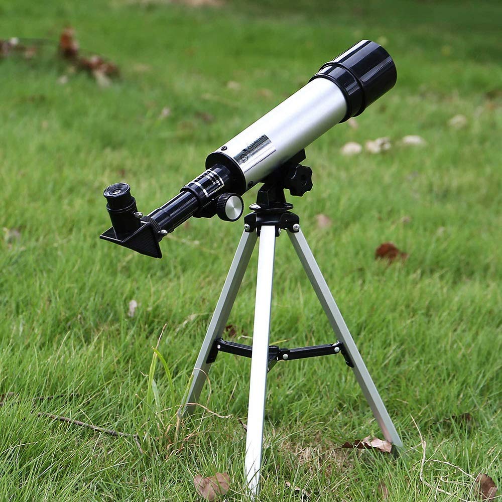 Entry-Level Astronomical Telescope for Beginners - Kids & Students Monocular Telescope with Viewing Mirror - Perfect for Stargazing, Astronomy Learning & Educational Gifts