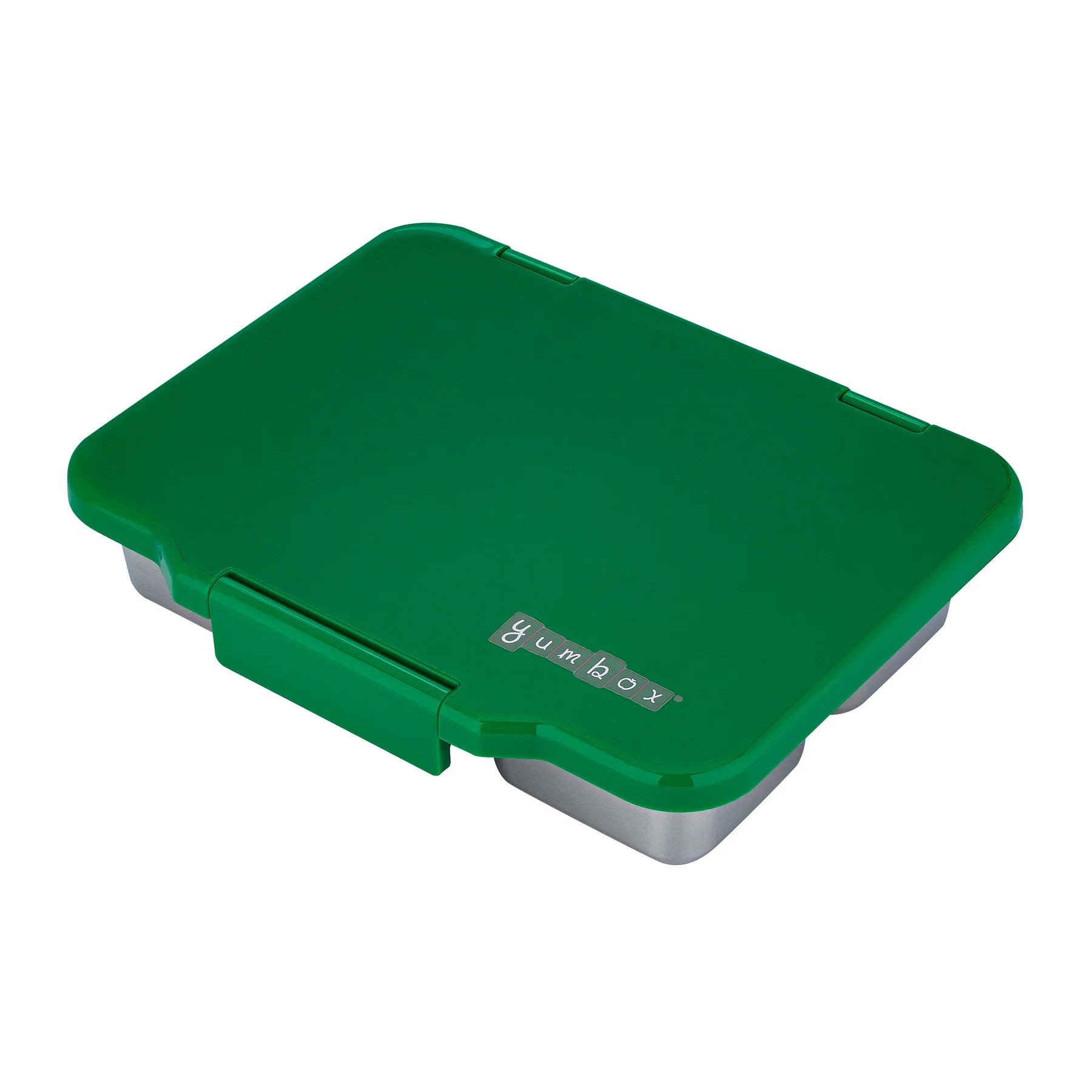 Yumbox Prêt Stainless Steel Lunch Box - Eco-Friendly & Leak-Proof Bento Box for Kids & Adults | Perfect for School, Work, Picnics & Travel | Pomme Green
