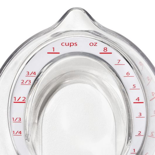 1 or 2 Cup Angled Measuring Cup - Perfect for Baking, Cooking & Liquid Measurements - Kitchen Essentials for Home Bakers & Chefs