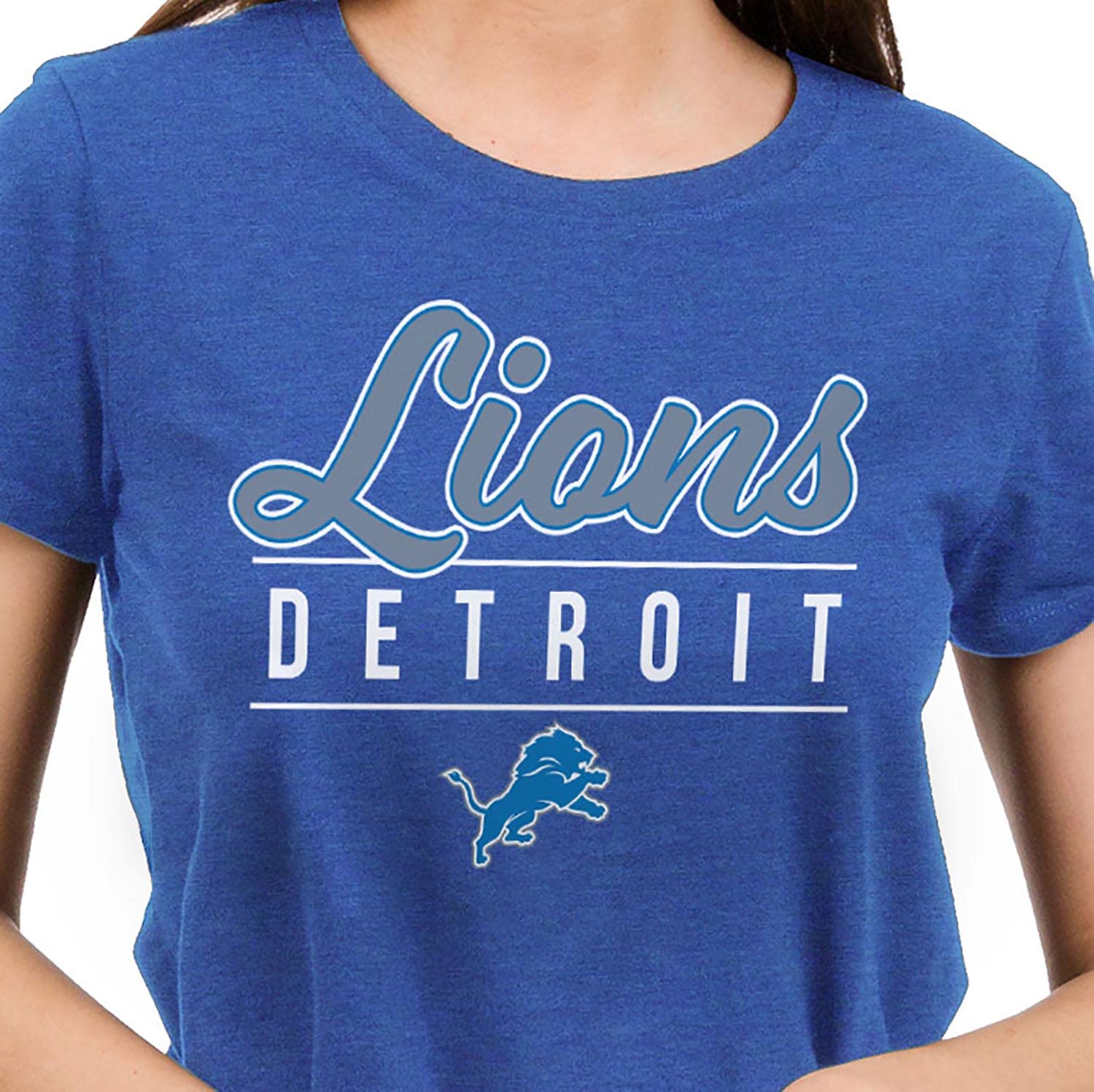Junk Food Clothing x NFL Women's Short Sleeve Fan T-Shirt - Officially Licensed NFL Apparel for Football Games & Casual Wear