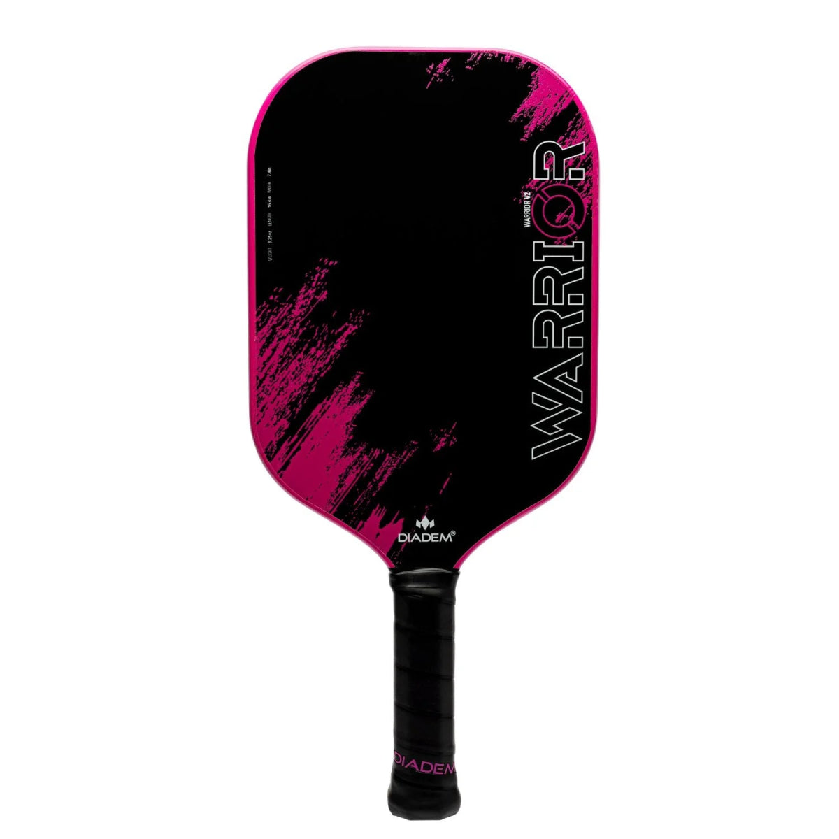 Diadem Warrior V2 Pickleball Paddle - Premium Carbon Fiber Paddle for Competitive Play | Lightweight & Durable for Indoor/Outdoor Court Games