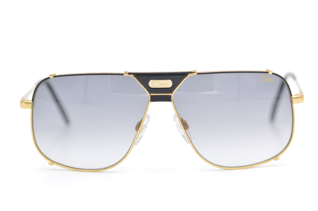 Cazal 994 001 Retro Sunglasses for Men - Vintage Aviator Style with UV Protection - Perfect for Driving, Outdoor Activities & Fashion Accessories