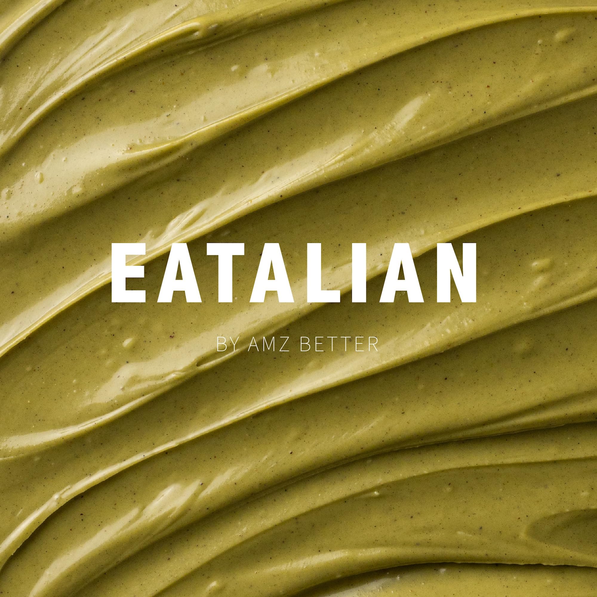 EATALIAN by AMZ BETTER Protein Pistachio Flavor Topping - 17.63oz (500g) Sweet Protein Cream in Squeeze Bottle - Made in Italy - Perfect for Ice Cream, Cakes, Desserts & Coffee Toppings