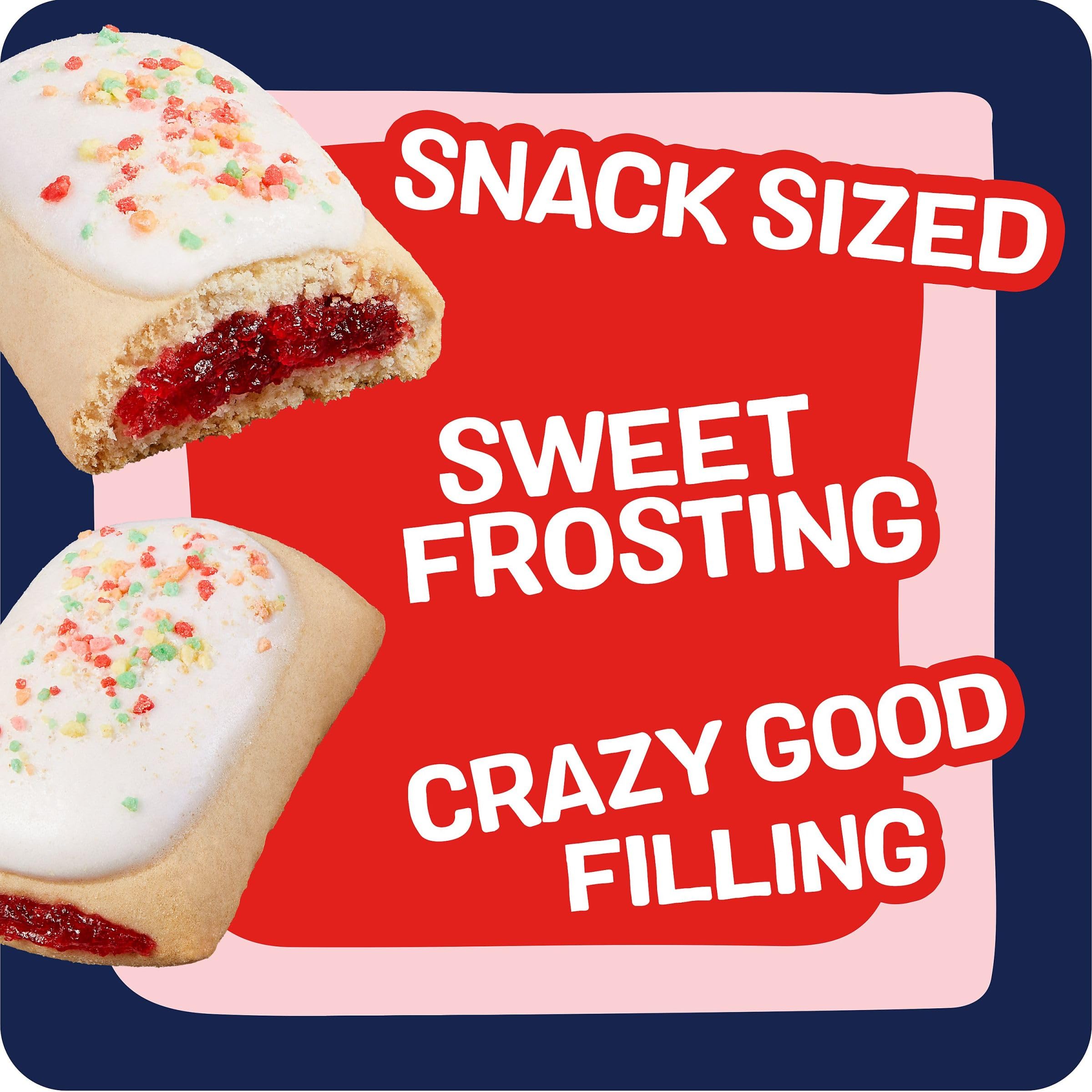 Pop-Tarts Frosted Strawberry Baked Pastry Bites - 7oz Box (5 Pouches) | Kids Snacks, School Lunch, Breakfast On-The-Go, After-School Treats & Office Snacks
