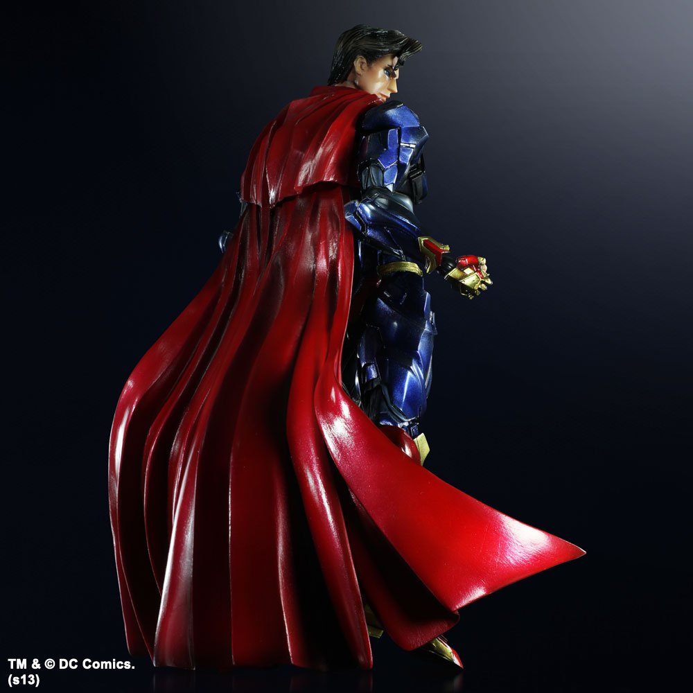 DC Comics Variant Play Arts Kai Superman Action Figure - Collectible Toy for Fans & Display, Perfect for Home Decor, Office Display & Gifting