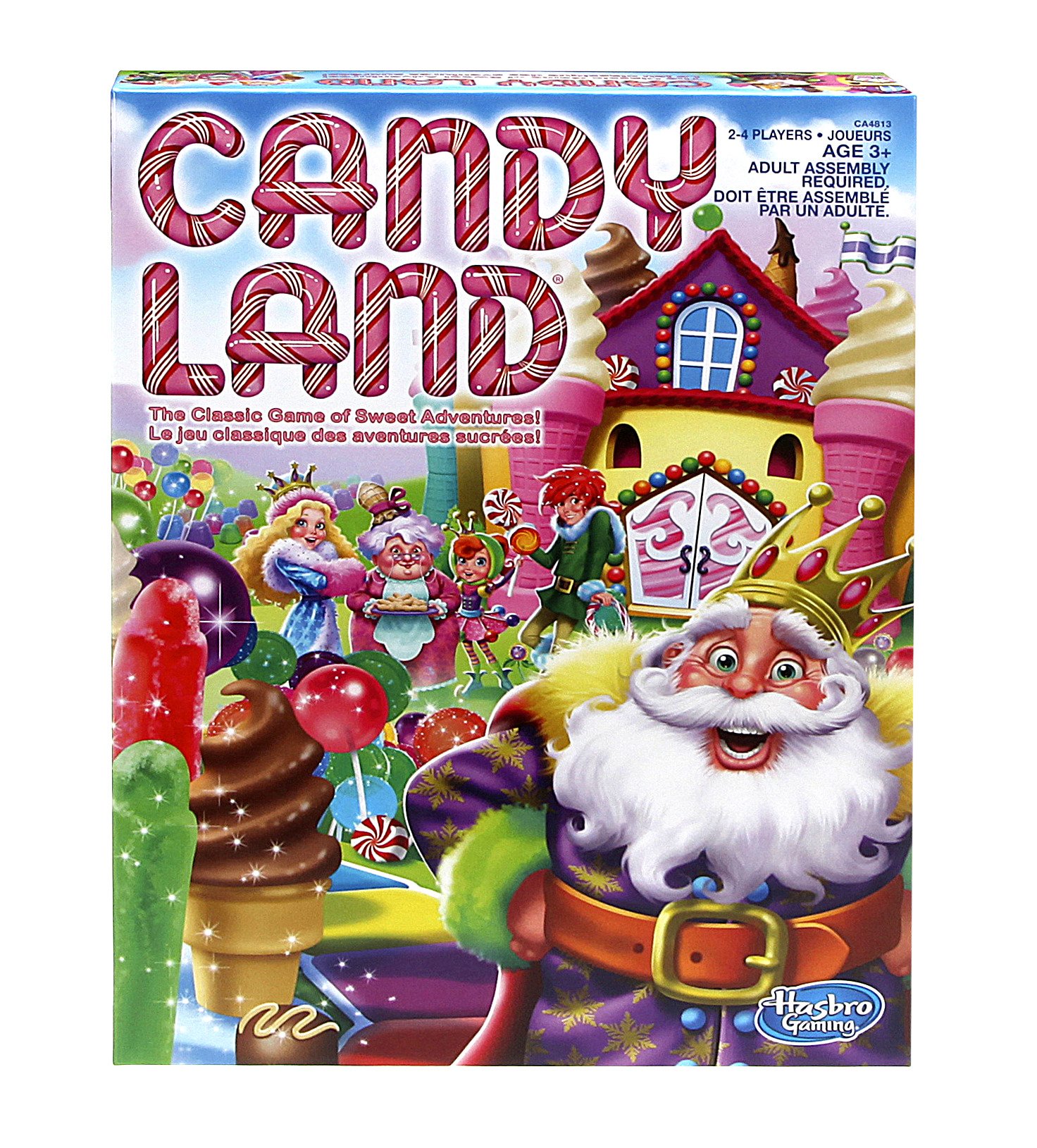 Hasbro Candy Land Board Game for Kids - Classic Family Fun Game for Ages 3+ | Perfect for Birthday Parties, Family Game Nights & Indoor Activities