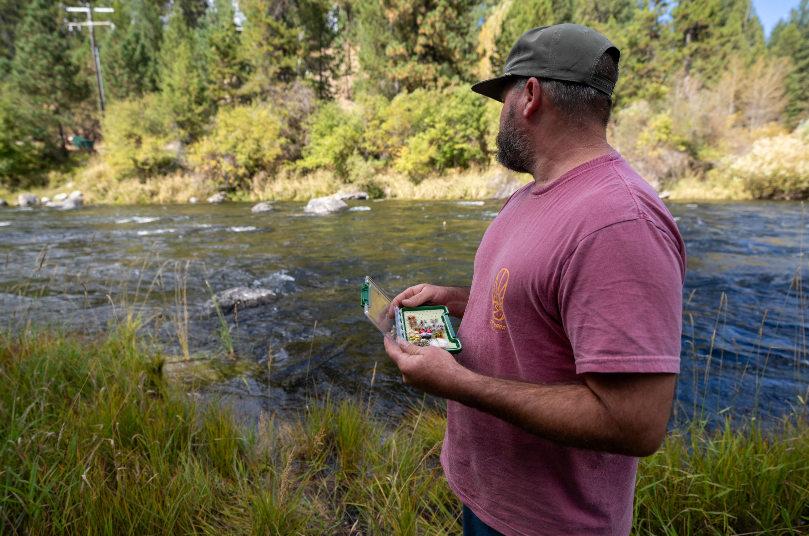 Premium Big Bug Loaded Fly Box with 24 High-Quality Fishing Flies - Perfect for Trout, Bass, and Saltwater Fly Fishing Adventures