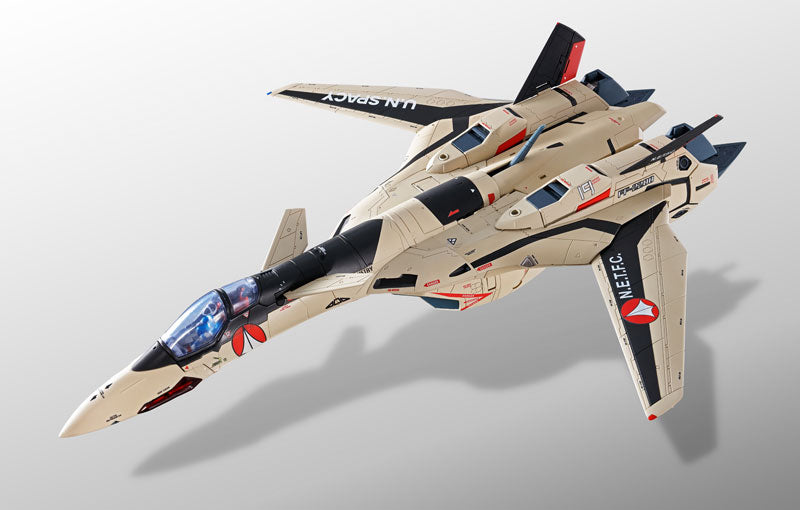 Bandai DX Chogokin Macross Plus YF-19 Full Set Action Figure - Collectible Robot Toy for Anime Fans & Model Enthusiasts - Perfect for Display, Gifts, and Cosplay Accessories