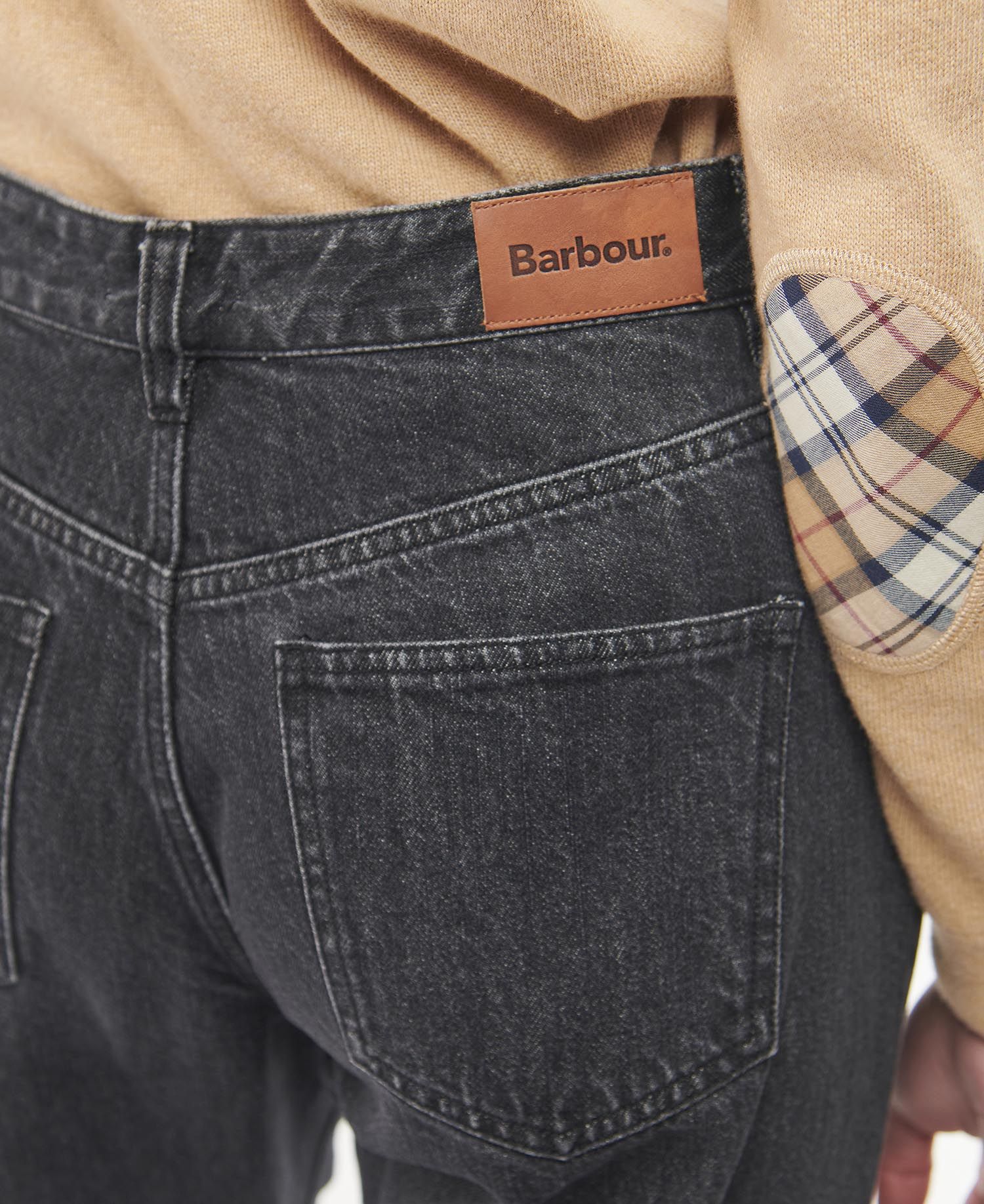 BARBOUR Moorland High Rise Jeans for Women - Classic Black Denim Pants, Comfortable & Stylish - Perfect for Casual Outfits, Workwear & Outdoor Activities