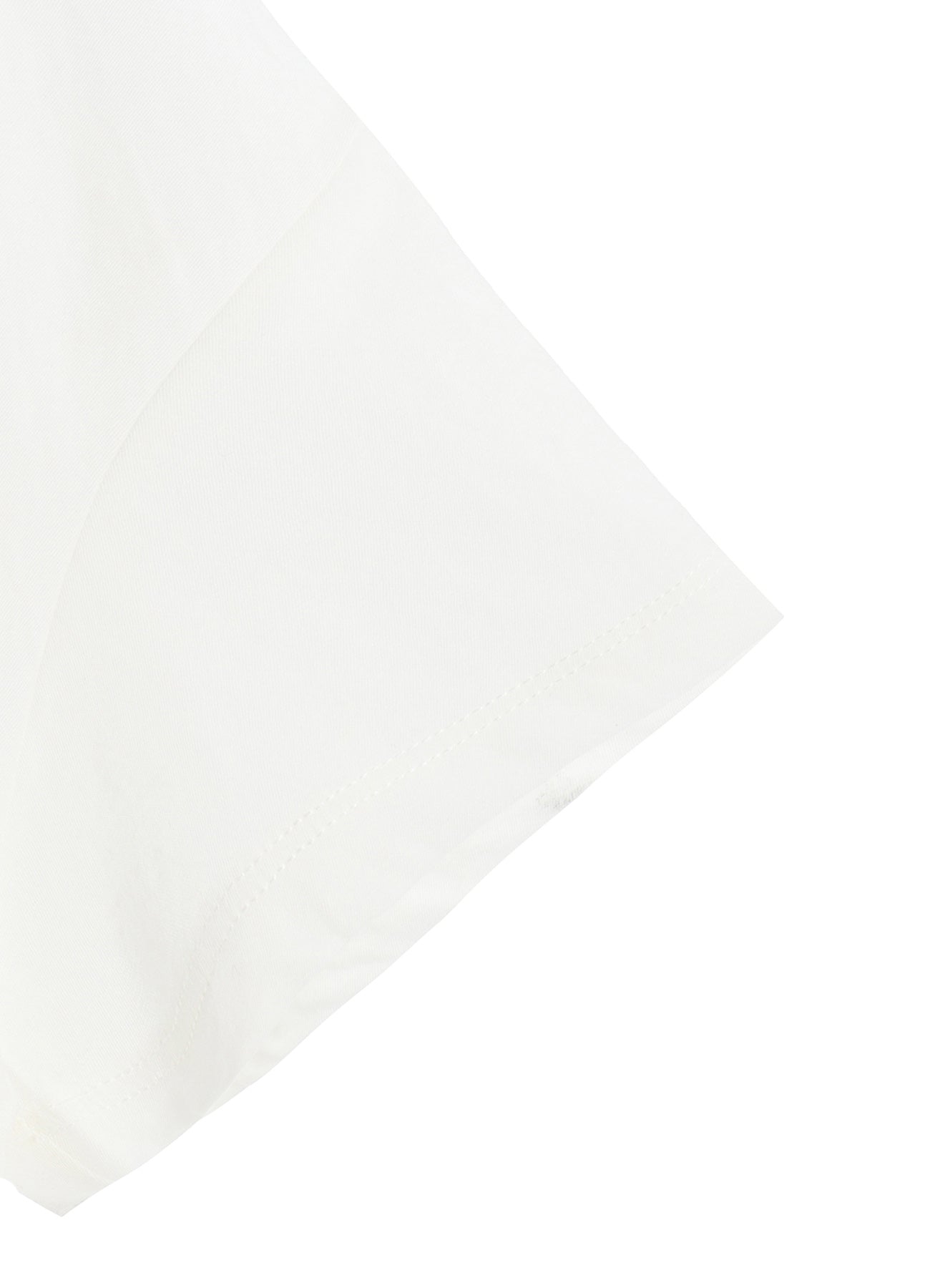 Asymmetrical Cropped Cotton Jersey Top - Women's Casual Short Sleeve Tee for Summer Outfits & Streetwear Fashion
