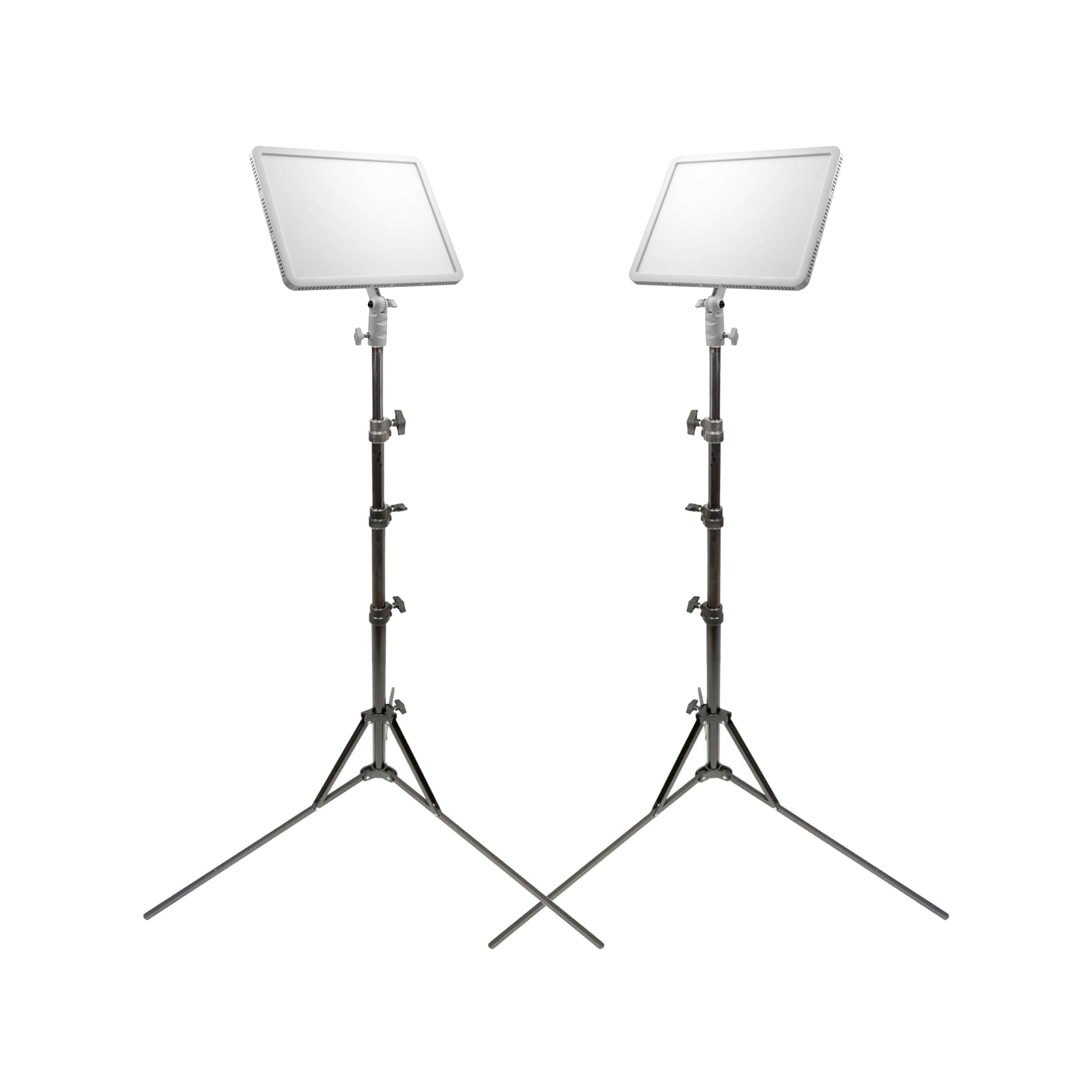 Godox P260C PRO LED Continuous Video Twin Light Panel Lighting Kit - Professional Studio Lighting for Photography & Videography - Perfect for YouTube, TikTok, Live Streaming & Film Production