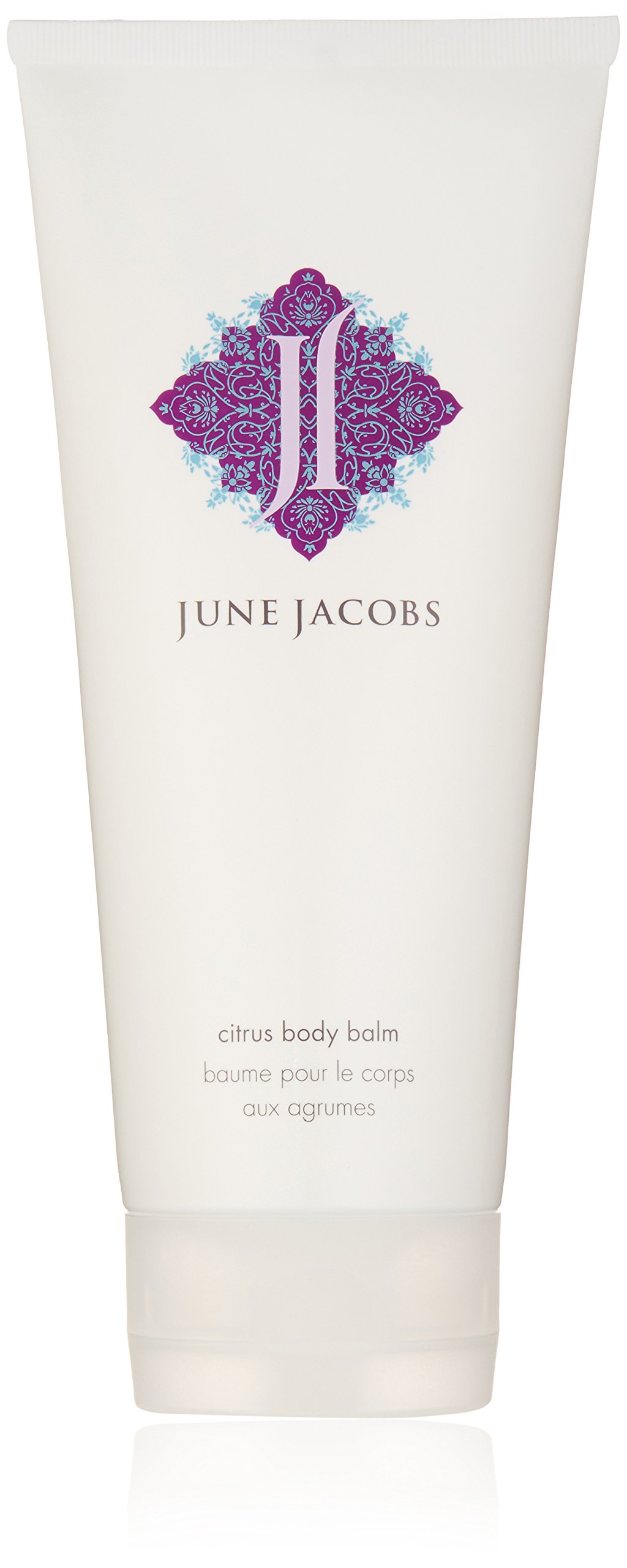 June Jacobs Citrus Body Balm - 6.7 Fl Oz Moisturizing Cream for Dry Skin | Hydrating & Nourishing Body Care | Perfect for Daily Use & After Shower