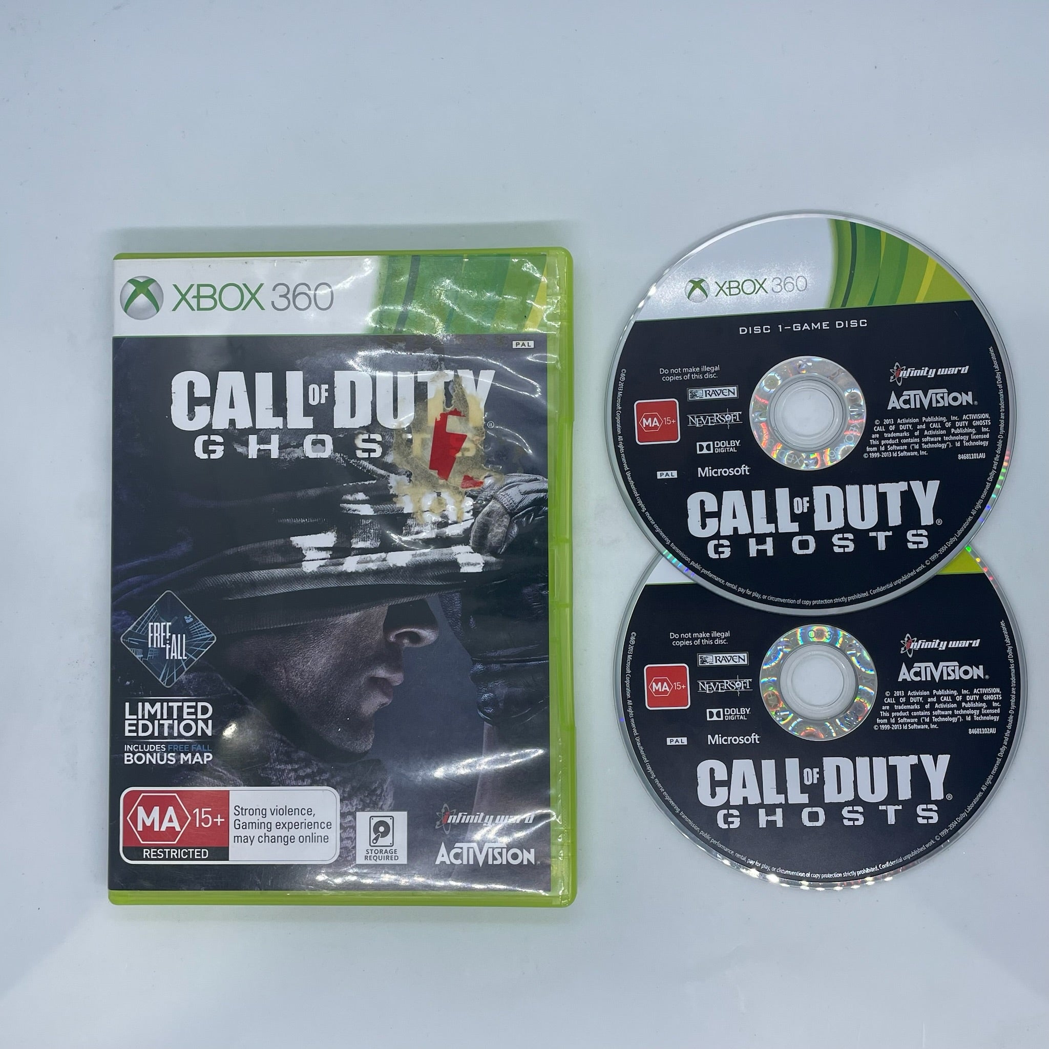 Call of Duty Ghosts Xbox 360 Game - PAL Version | First-Person Shooter Video Game for Xbox 360 | Perfect for Action Gaming Enthusiasts & Multiplayer Battles