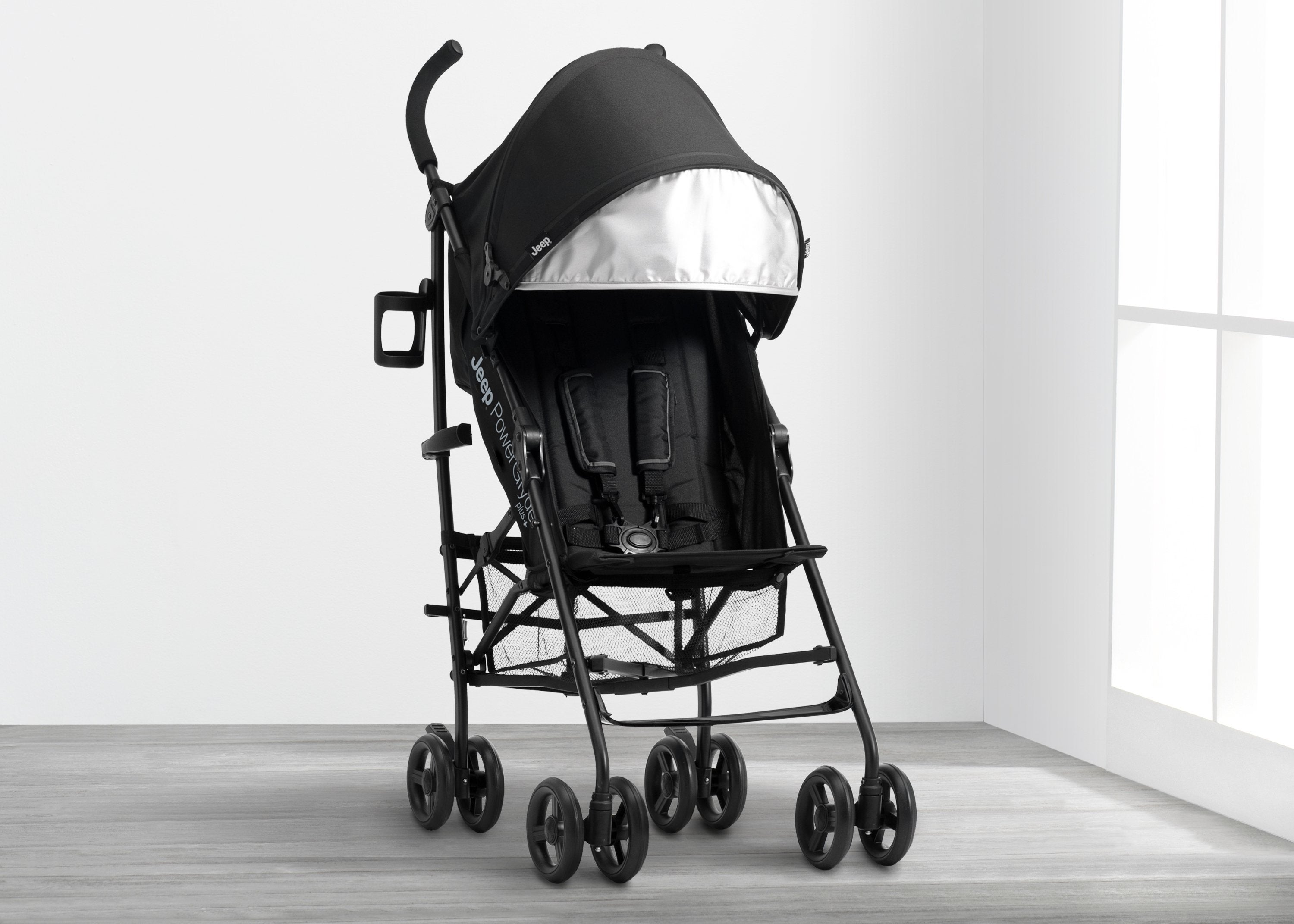 Jeep PowerGlyde Plus Stroller - Lightweight Compact Travel Stroller for Toddlers | Perfect for Air Travel, Shopping & Outdoor Adventures