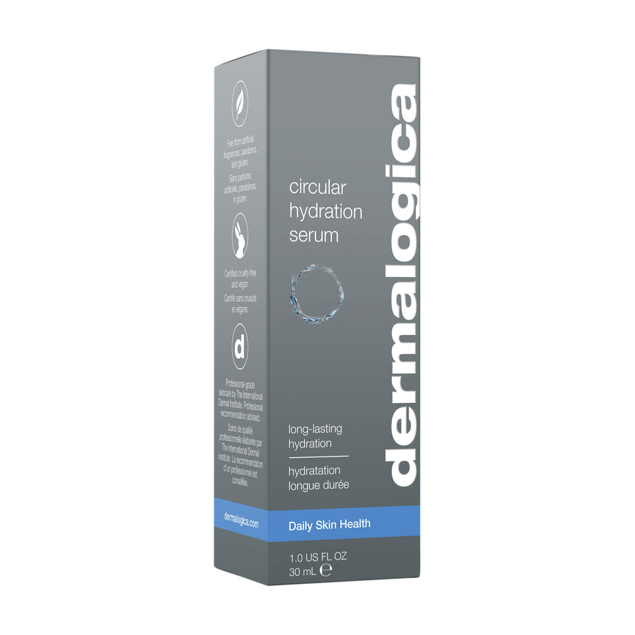 Circular Hydration Serum for Face - Anti-Aging Moisturizing Facial Treatment with Hyaluronic Acid | Perfect for Dry Skin & Night Skincare Routine