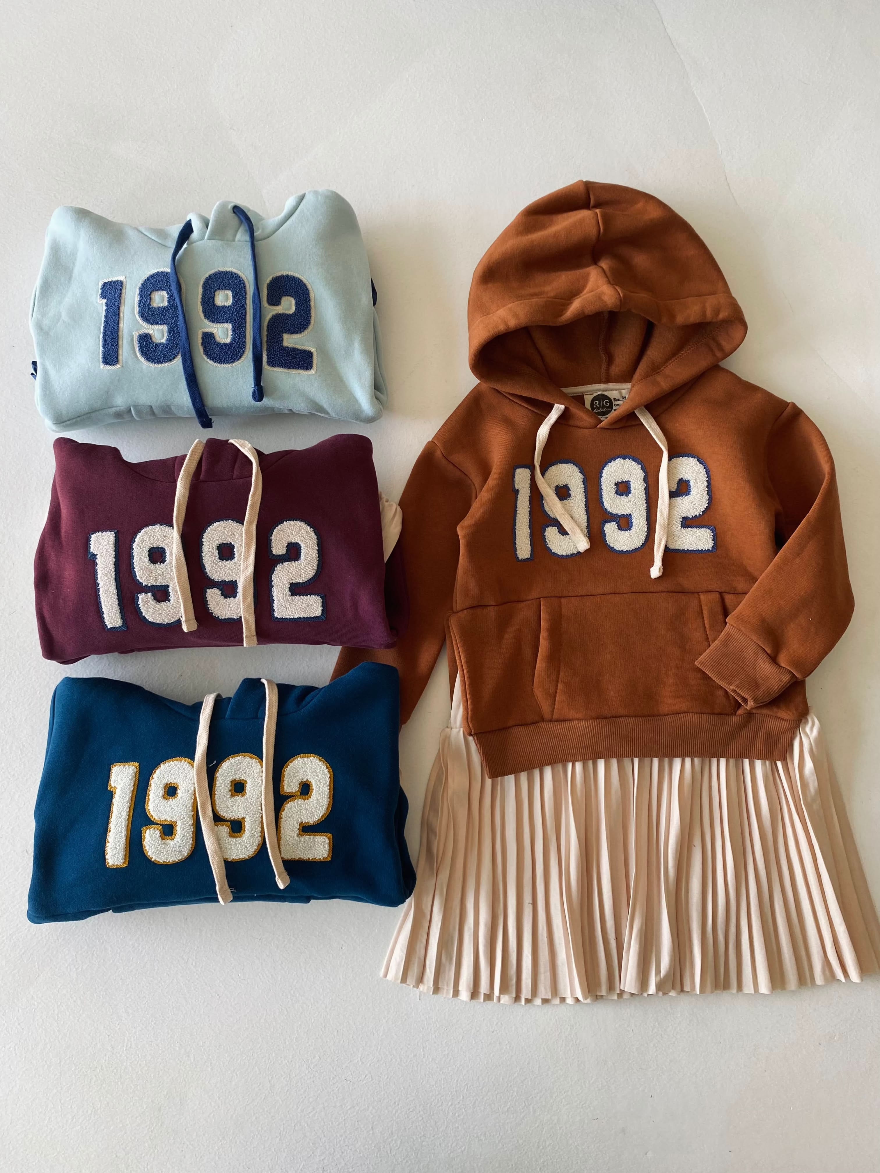 Girl's Hooded Skirt Dress - Stylish & Comfortable Outfit for School, Parties & Everyday Wear