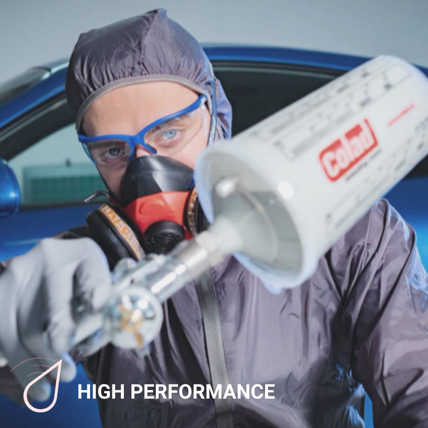 Colad BodyGuard Paint Lab Coat - Durable Chemical Resistant Lab Coat for Artists, Scientists & DIY Enthusiasts - Perfect for Painting, Lab Work & Crafting Projects