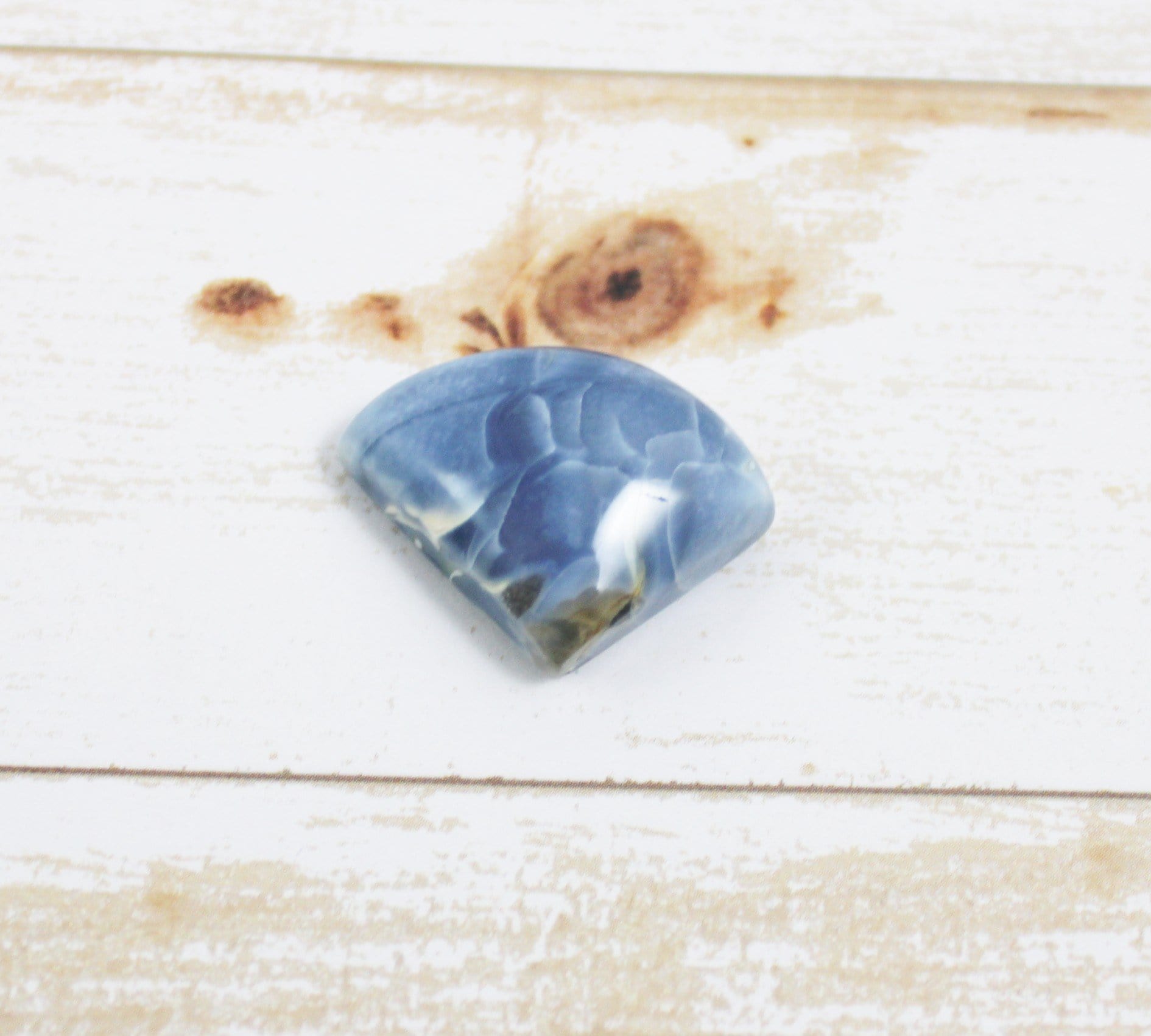 Natural Blue Opal Cabochons for Jewelry Making - Handcrafted Gemstones for Rings, Pendants & Earrings | Perfect for DIY Crafting & Gifts
