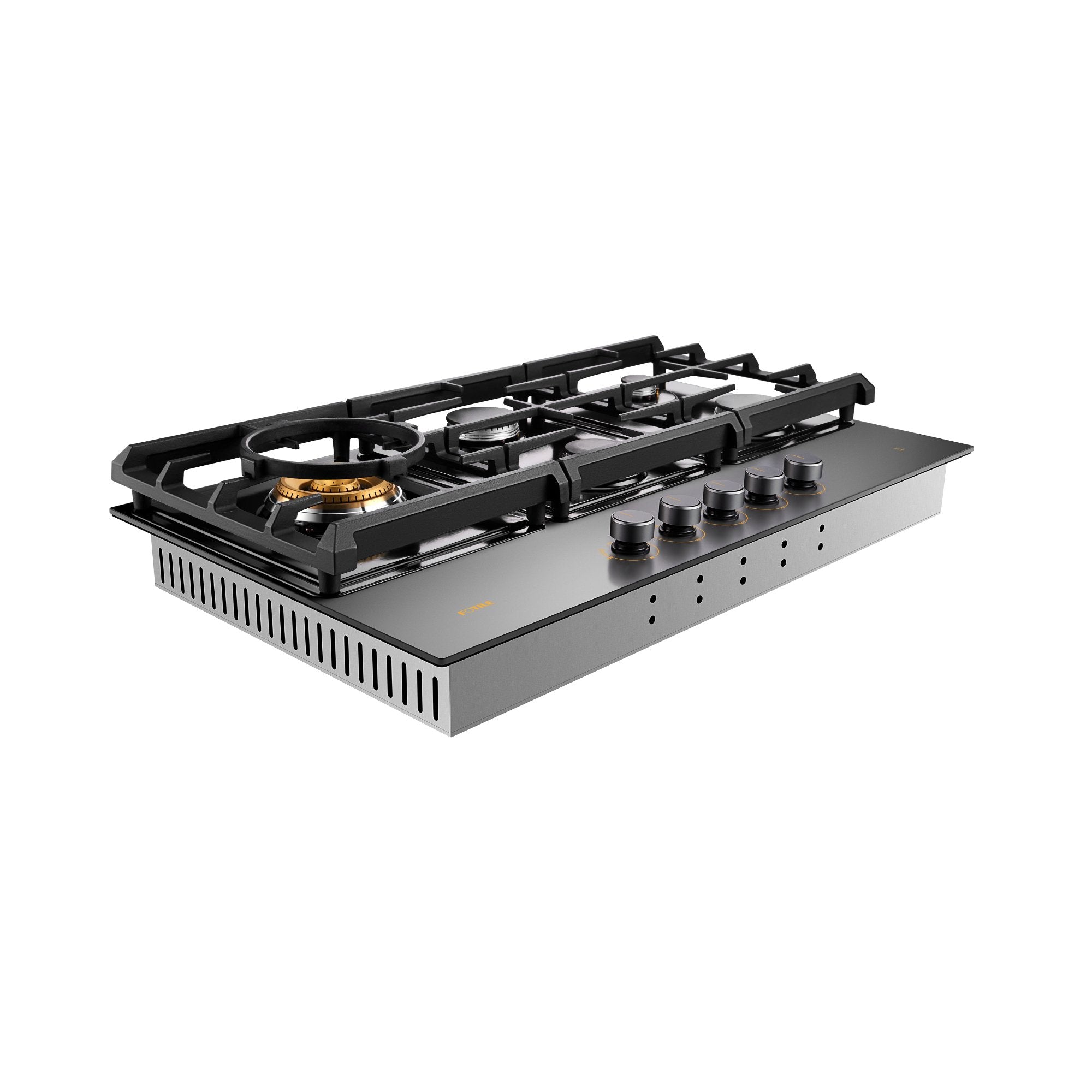 36-Piece Anti-Glare Glass Tri-Ring Gas Cooktop Set | GLG36501 | Perfect for Modern Kitchens & Professional Cooking