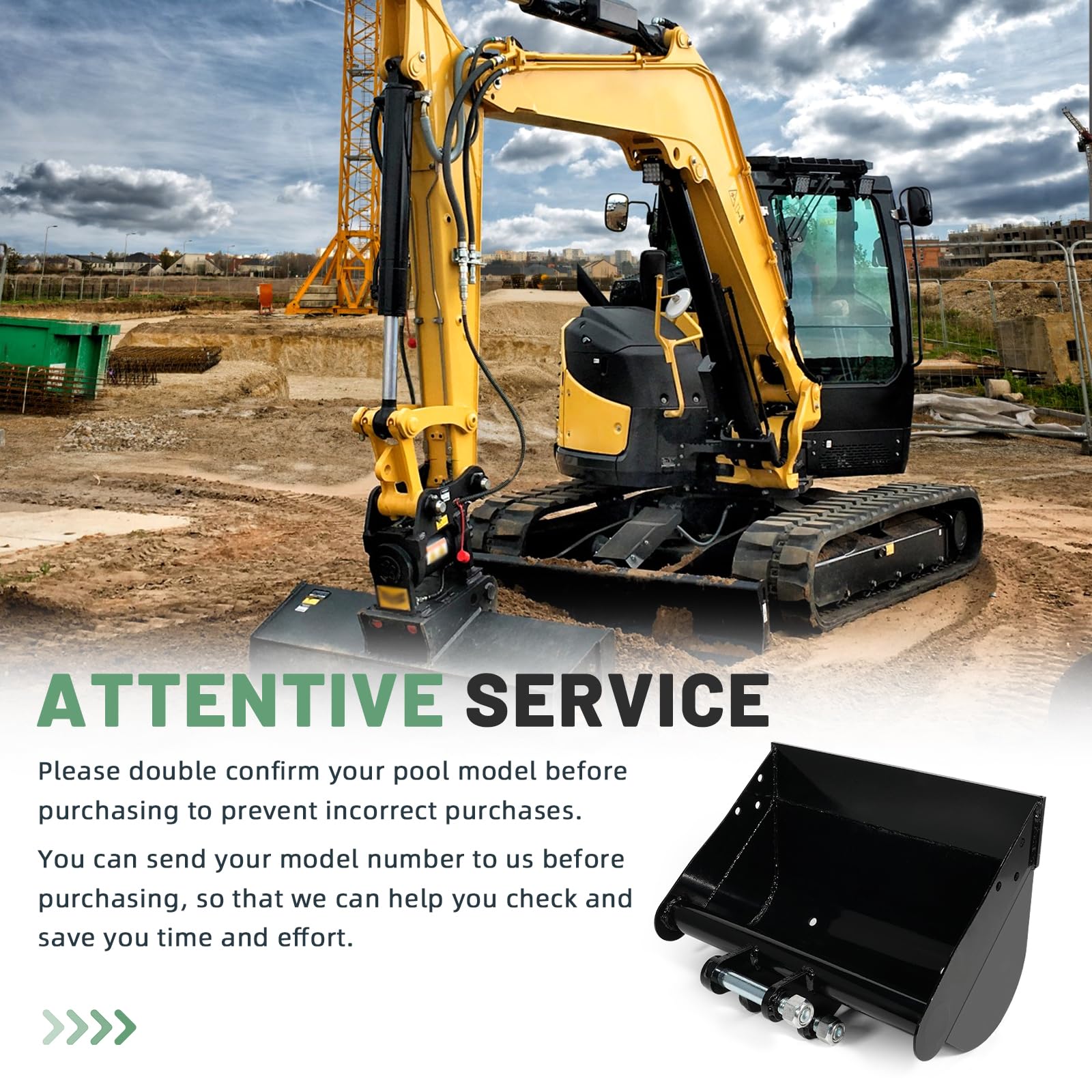 500mm Mini Excavator Bucket - 19.6
