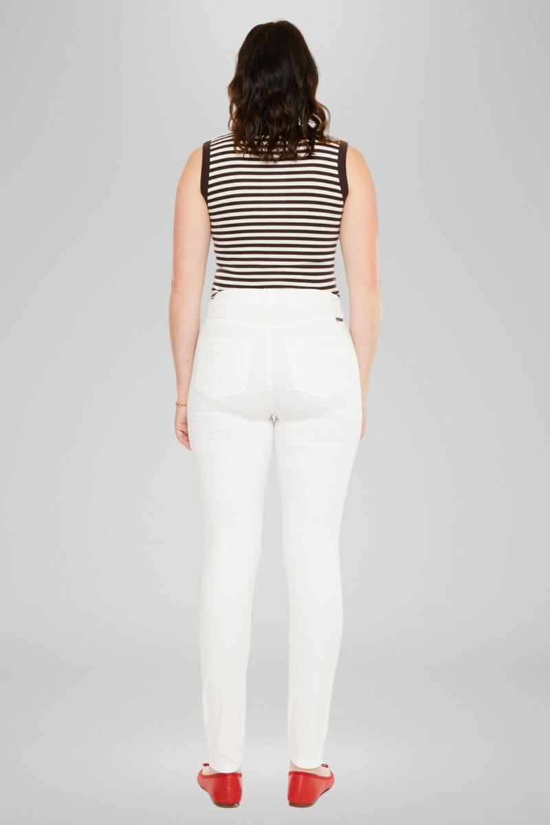 Effie Essentials High Rise Skinny Jeans for Women - Curvy Fit Stretch Denim Pants - Perfect for Casual Wear, Office & Night Out