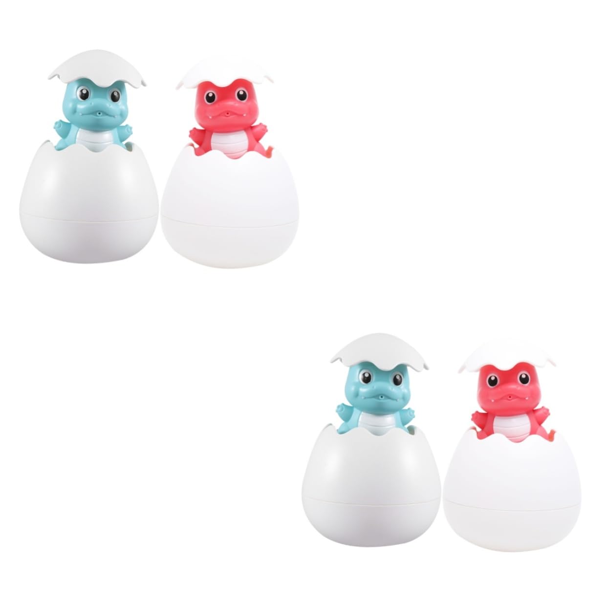 4 Pcs Kids Bath Toys Set - Bathtub Spray Toys, Waterwheel & Egg Shaped Bath Toys for Toddlers | Fun Bath Time for Babies & Kids, Splash Play in Tub or Pool