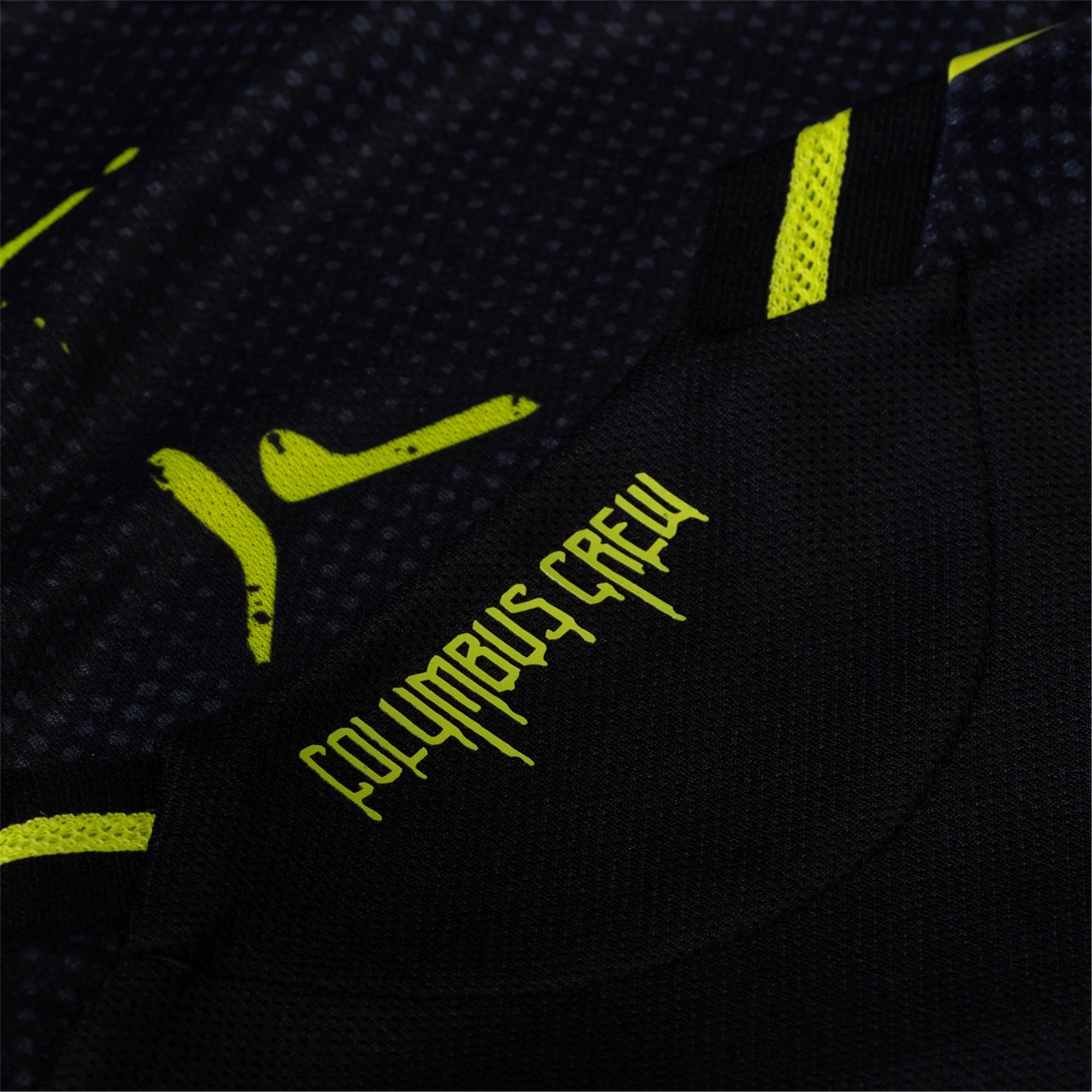 Adidas Cole Mrowka Columbus Crew Authentic Away Jersey with MLS Patches 2025-2026 Season - Black & Yellow Soccer Shirt for Fans & Match Days